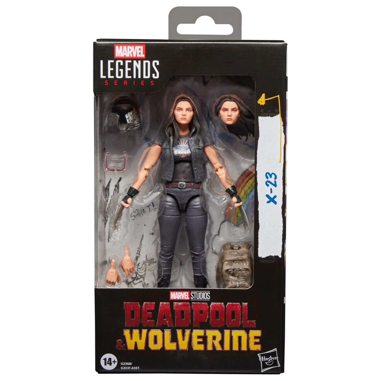 Marvel Legends Series Deadpool & Wolverine X-23 figurka 15cm zdjęcie produktu
