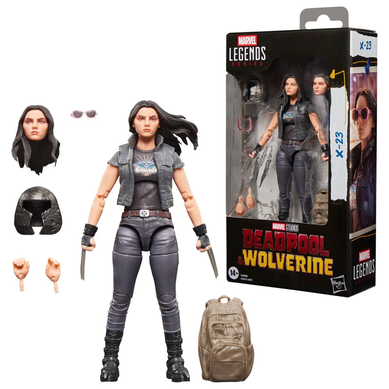 Marvel Legends Series Deadpool & Wolverine X-23 figurka 15cm zdjęcie produktu