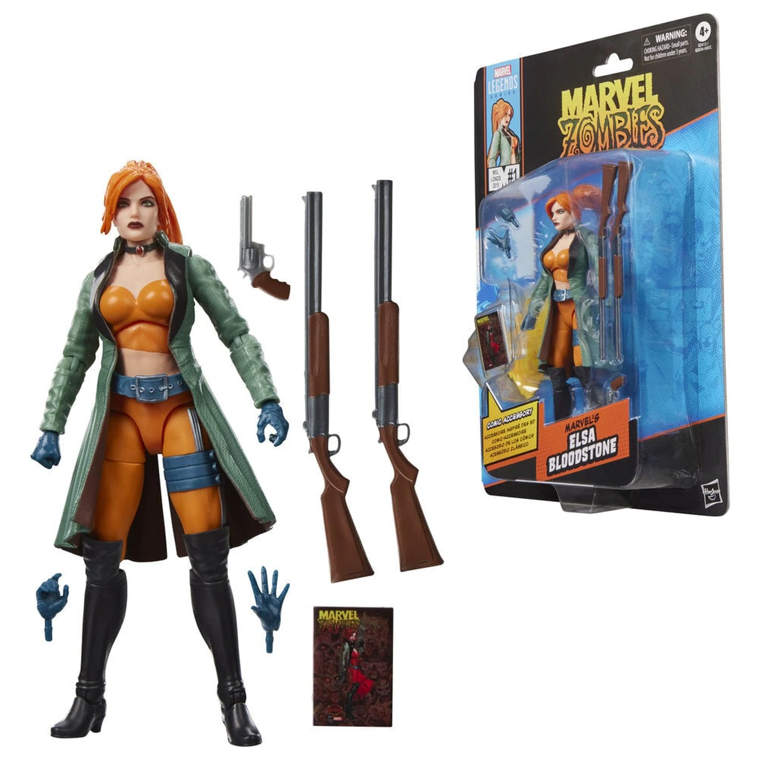 Marvel Legends Series Elsa Bloodstone Zombies figurka 15cm zdjęcie produktu