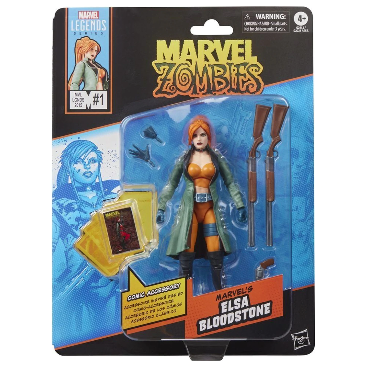 Marvel Legends Series Elsa Bloodstone Zombies figurka 15cm zdjęcie produktu