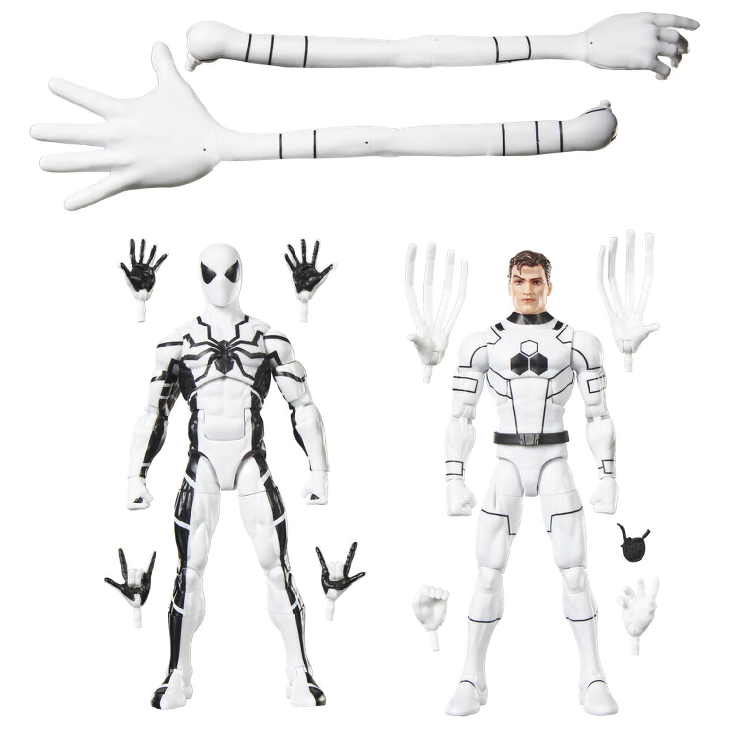 Marvel Legends Series Fantastic Four Mister Fantastic & Spiderman zestaw 2 figurek 15cm zdjęcie produktu