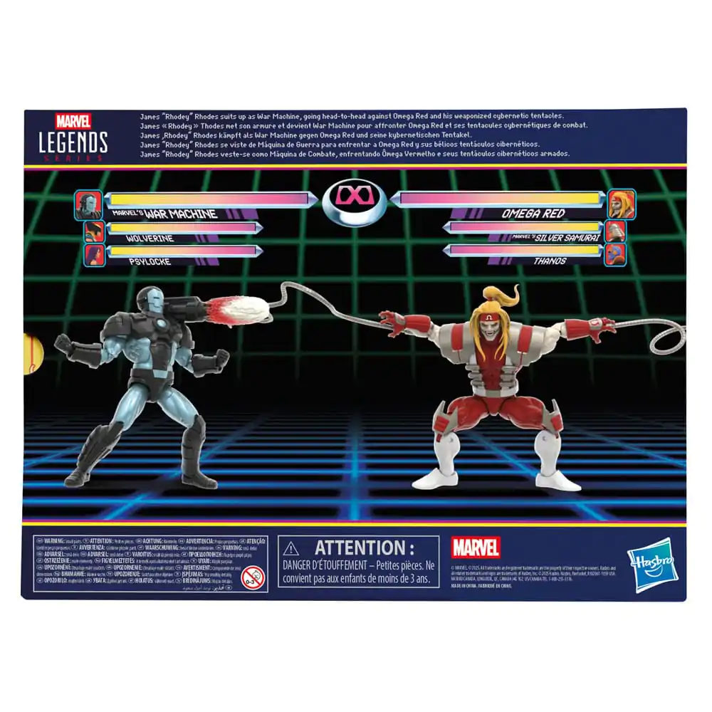 Marvel Legends Series Gamerverse Marvel's War Machine vs Marvel's Omega Red blister 2 figurki 15cm zdjęcie produktu