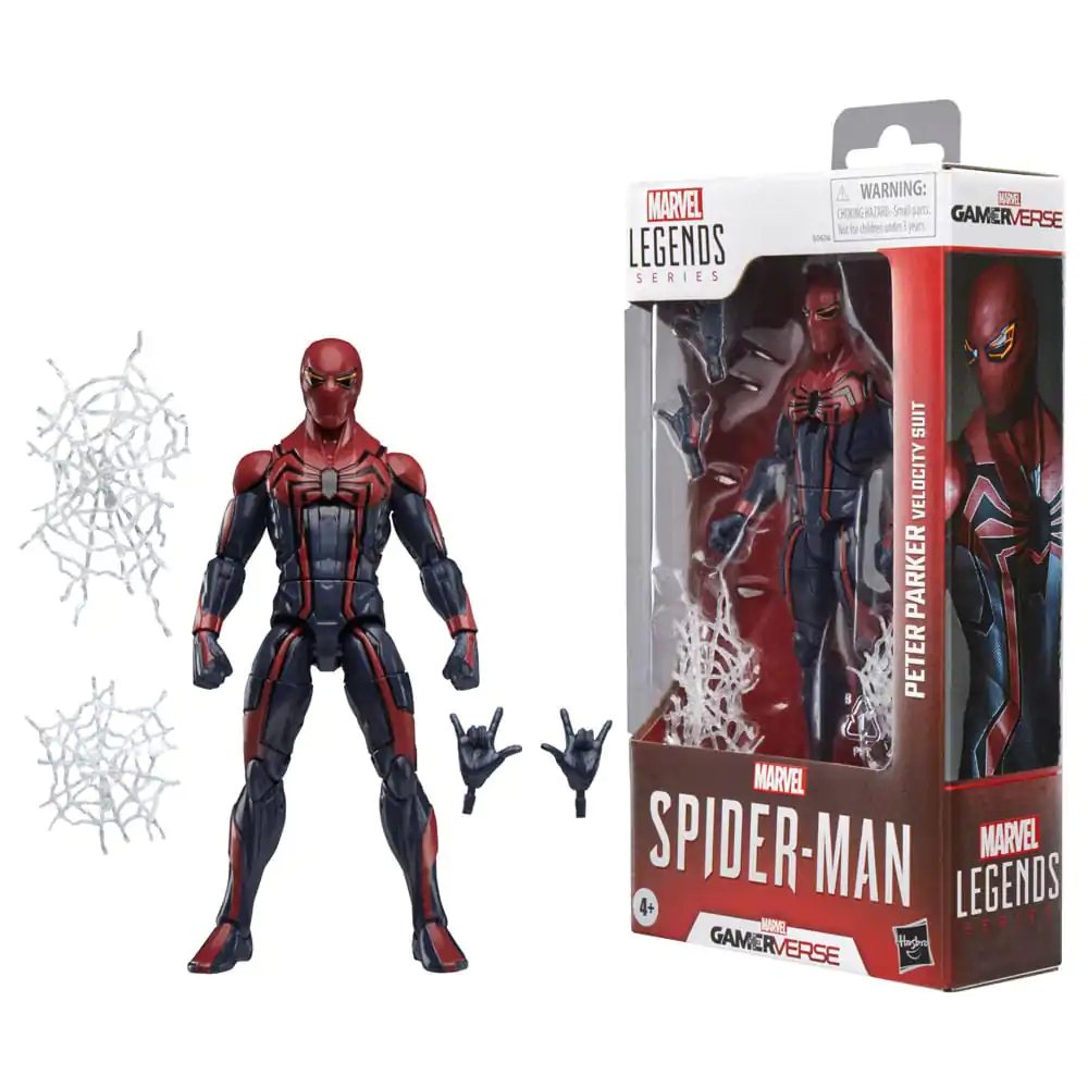 Marvel Legends Series Gamerverse Spider-Man Velocity Suit Peter Parker figurka 15cm zdjęcie produktu
