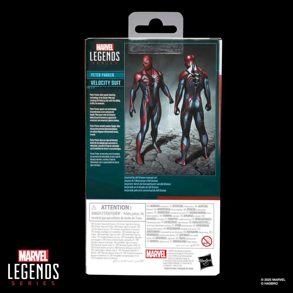 Marvel Legends Series Gamerverse Spider-Man Velocity Suit Peter Parker figurka 15cm zdjęcie produktu