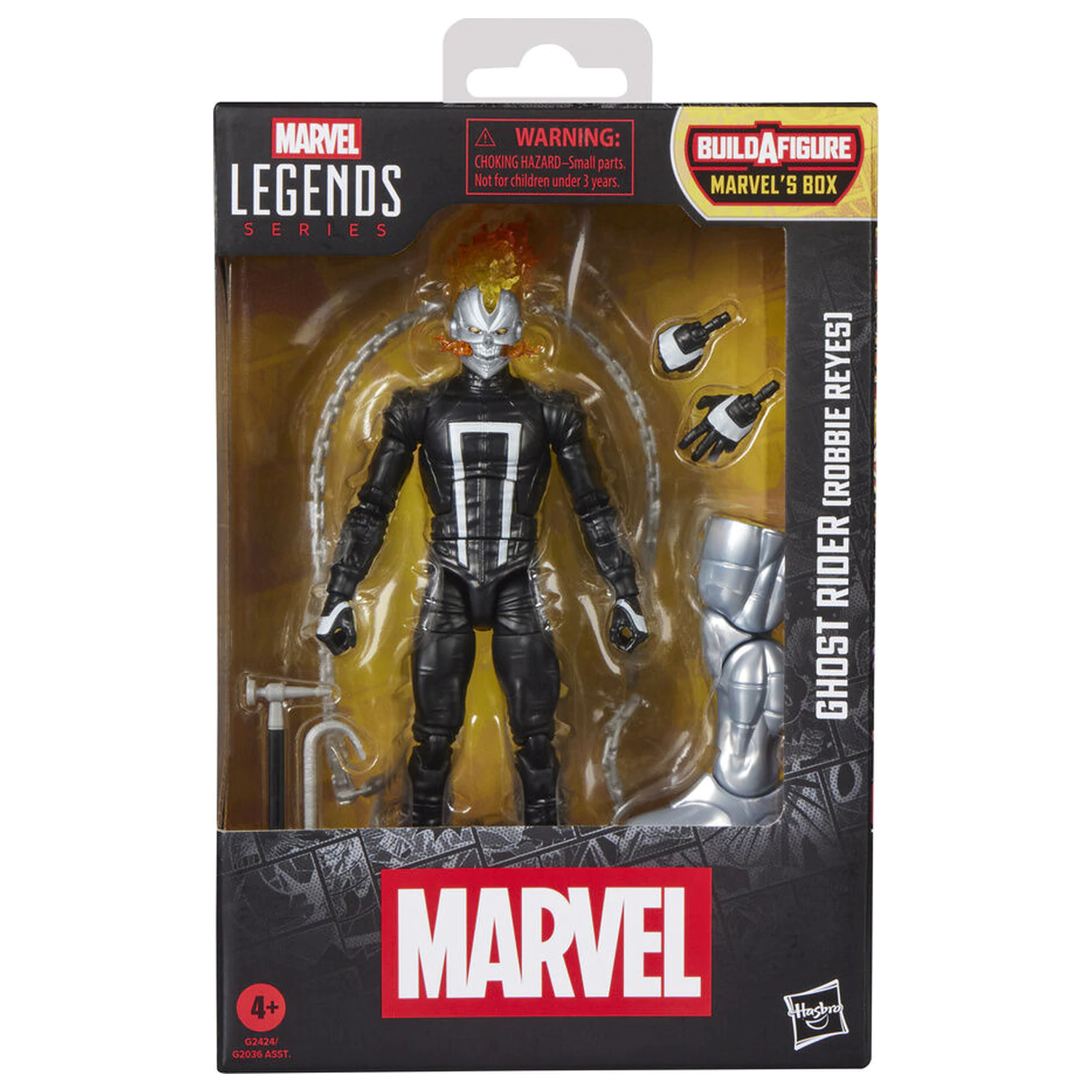 Marvel Legends Series Ghost Rider Robbie Reyes figurka 15cm zdjęcie produktu