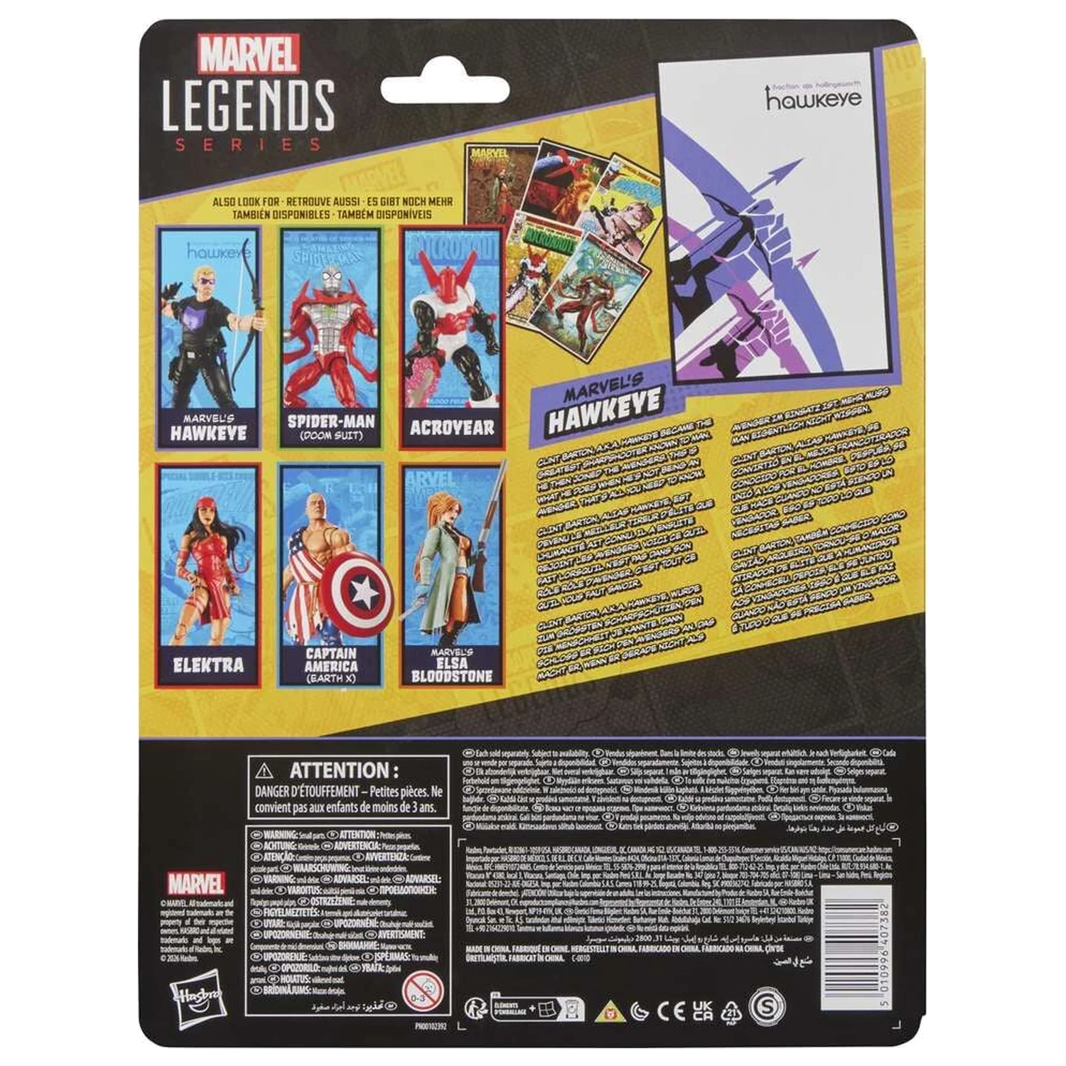 Marvel Legends Series figurka Hawkeye 15cm zdjęcie produktu