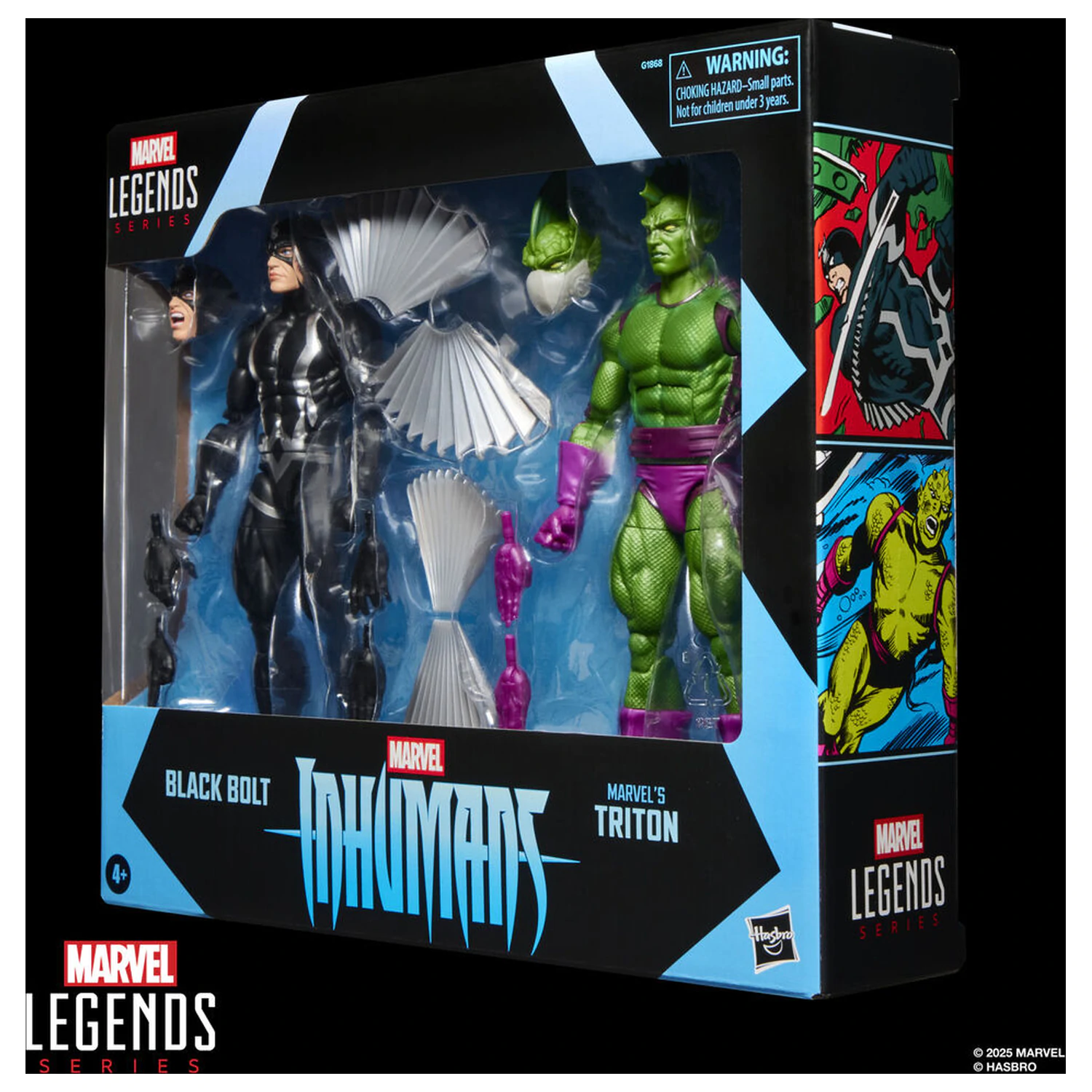 Marvel Legends Series Inhumans Black Bolt & Triton pack 2 figurki 15cm zdjęcie produktu