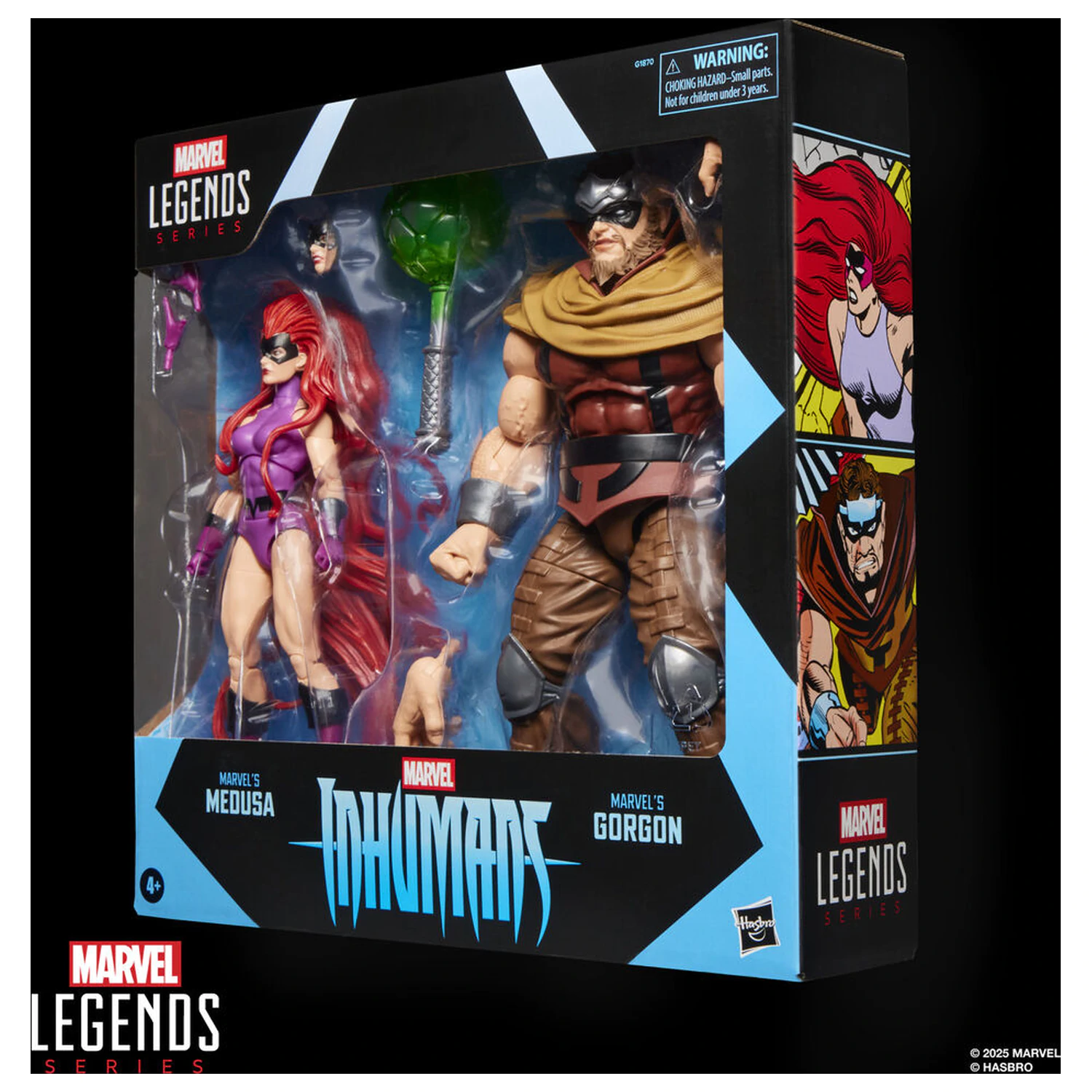 Marvel Legends Series Inhumans Medusa & Gorgon zestaw 2 figurek zdjęcie produktu