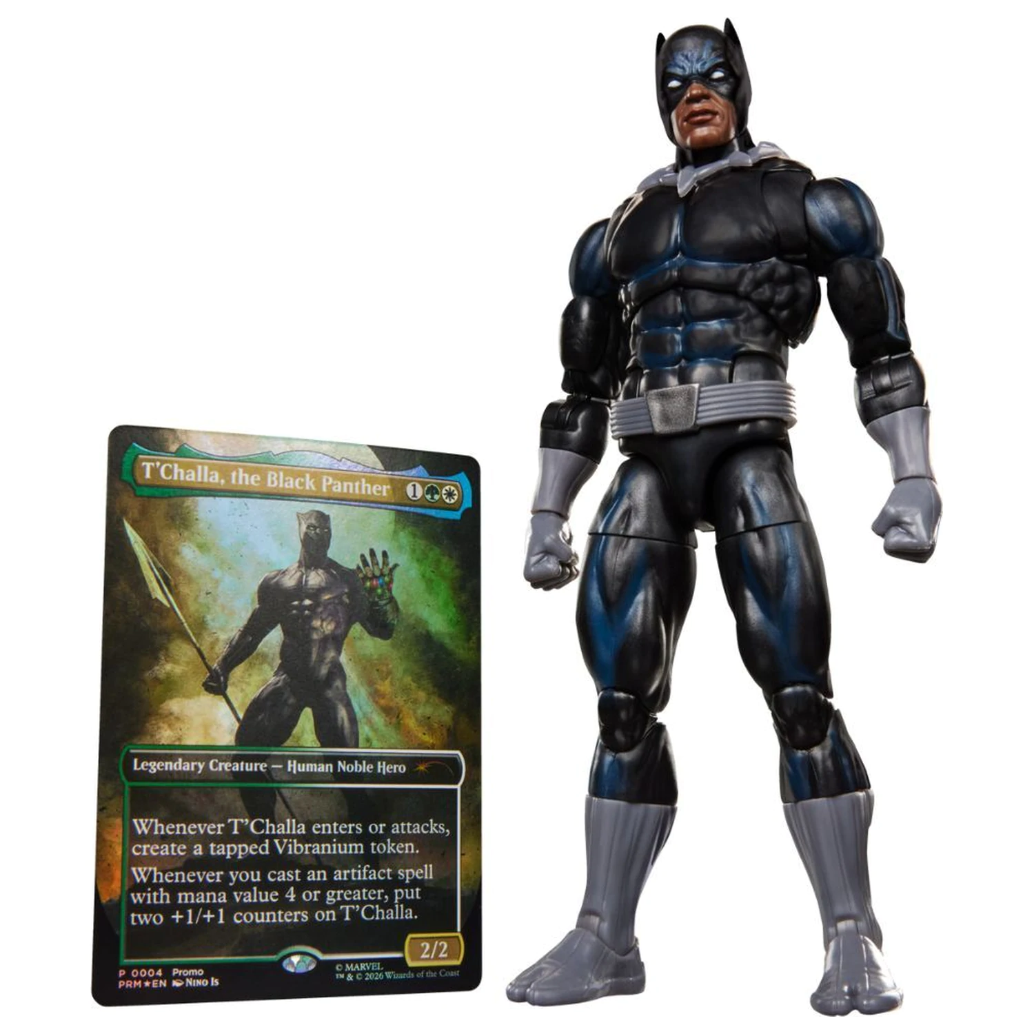 Marvel Legends Series Magic The Gathering figurka Black Panther 15cm zdjęcie produktu