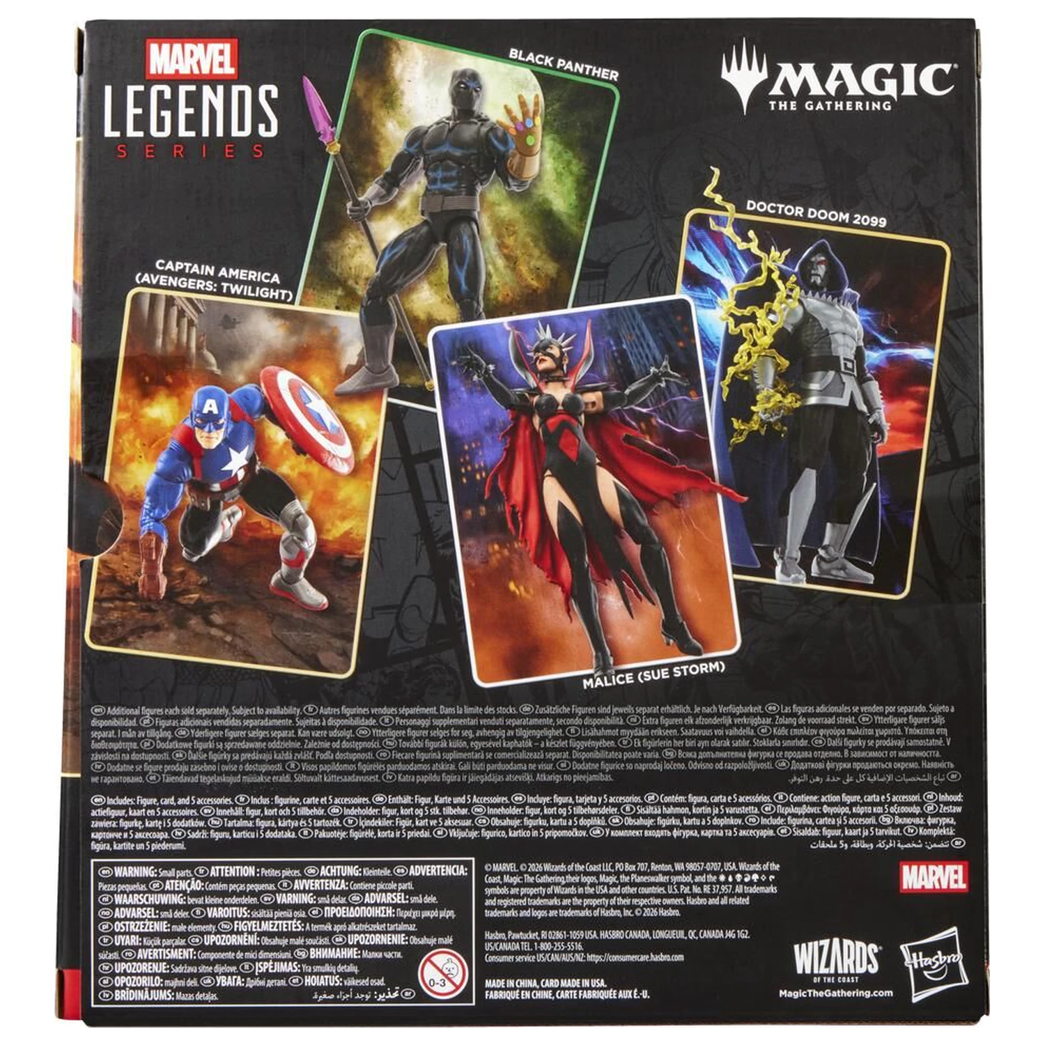 Marvel Legends Series Magic The Gathering Captain America Avengers Twilight figurka 15cm zdjęcie produktu