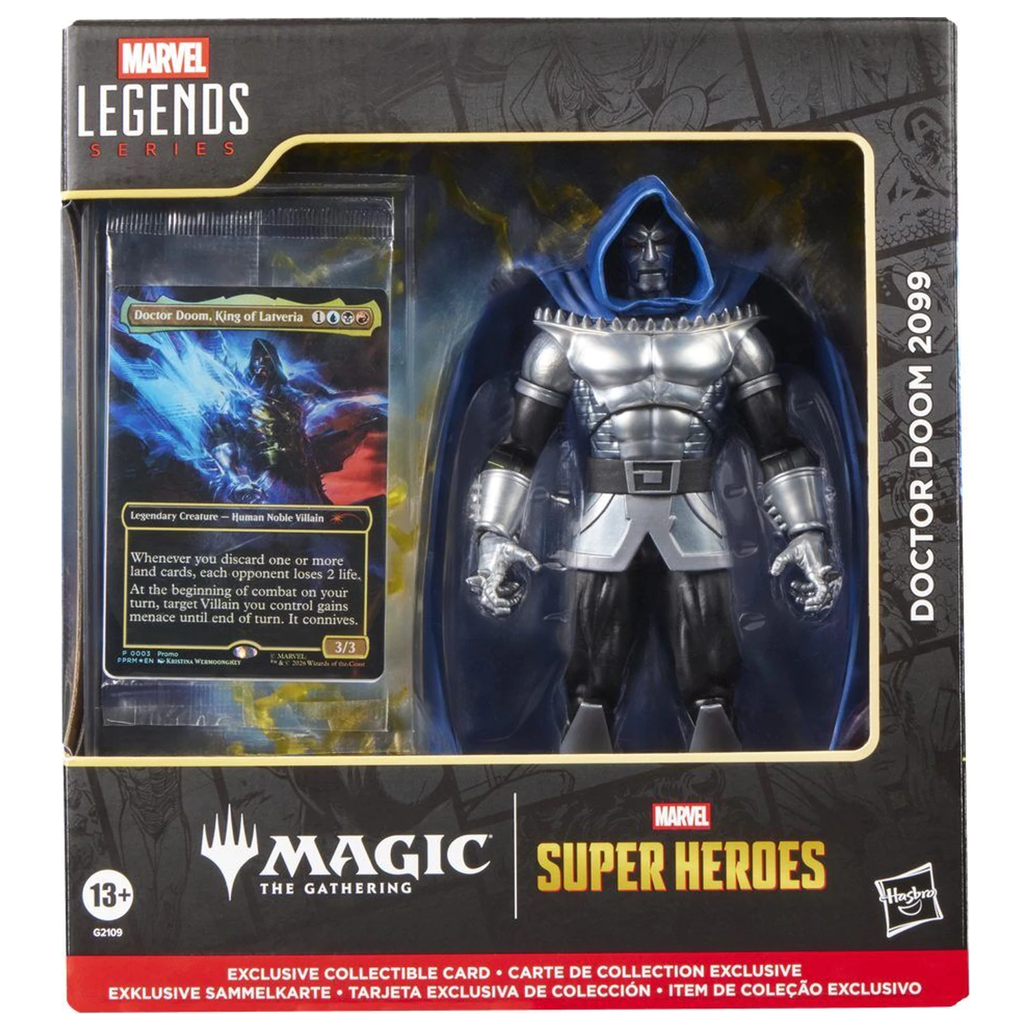 Marvel Legends Series Magic The Gathering Doctor Doom 2099 figurka 15cm zdjęcie produktu