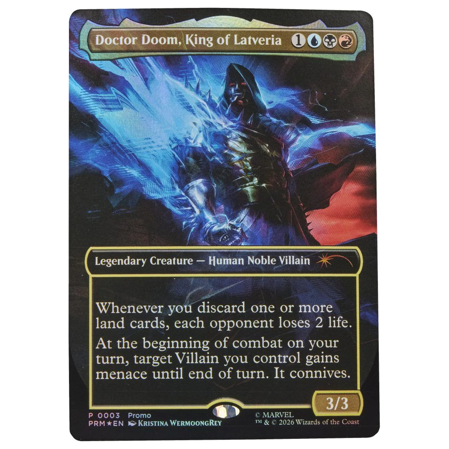 Marvel Legends Series Magic The Gathering Doctor Doom 2099 figurka 15cm zdjęcie produktu