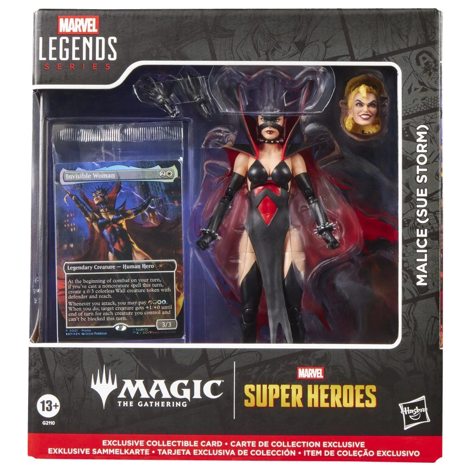 Marvel Legends Series Magic The Gathering Malice Sue Storm figurka 15cm zdjęcie produktu
