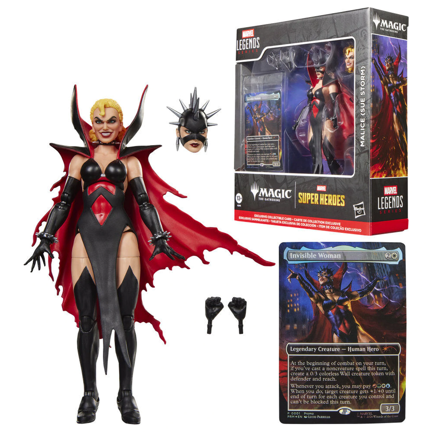 Marvel Legends Series Magic The Gathering Malice Sue Storm figurka 15cm zdjęcie produktu