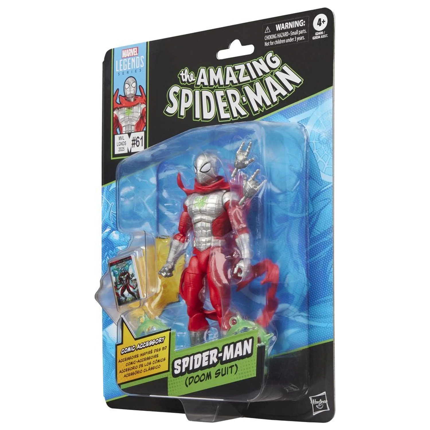 Marvel Legends Series Spiderman Doom Suit The Amazing Spider-Man figurka 15cm zdjęcie produktu