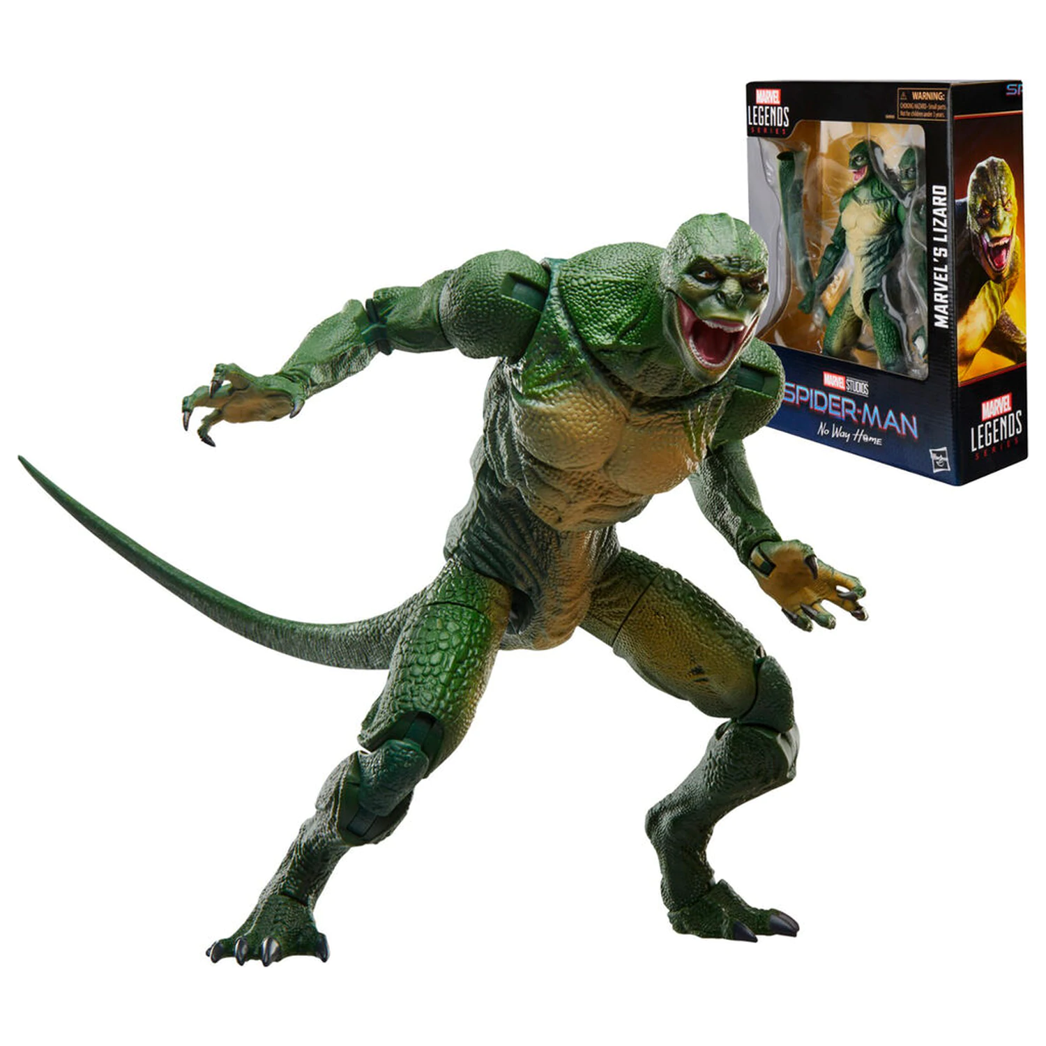 Marvel Legends Series Spiderman No Way Home figurka Marvels Lizard 15cm zdjęcie produktu
