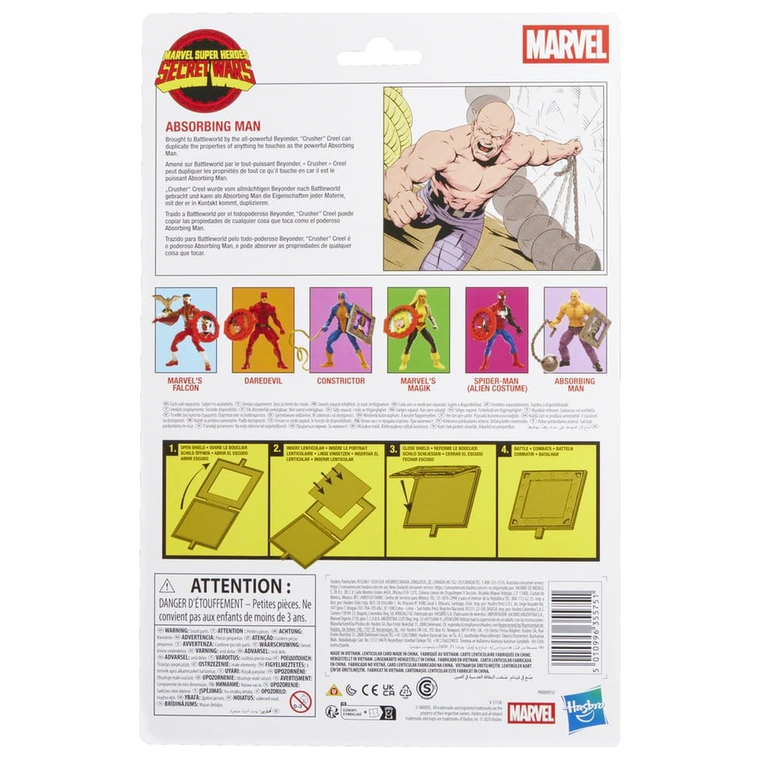 Marvel Legends Series Secret Wars figurka Absorbing Man 15cm zdjęcie produktu