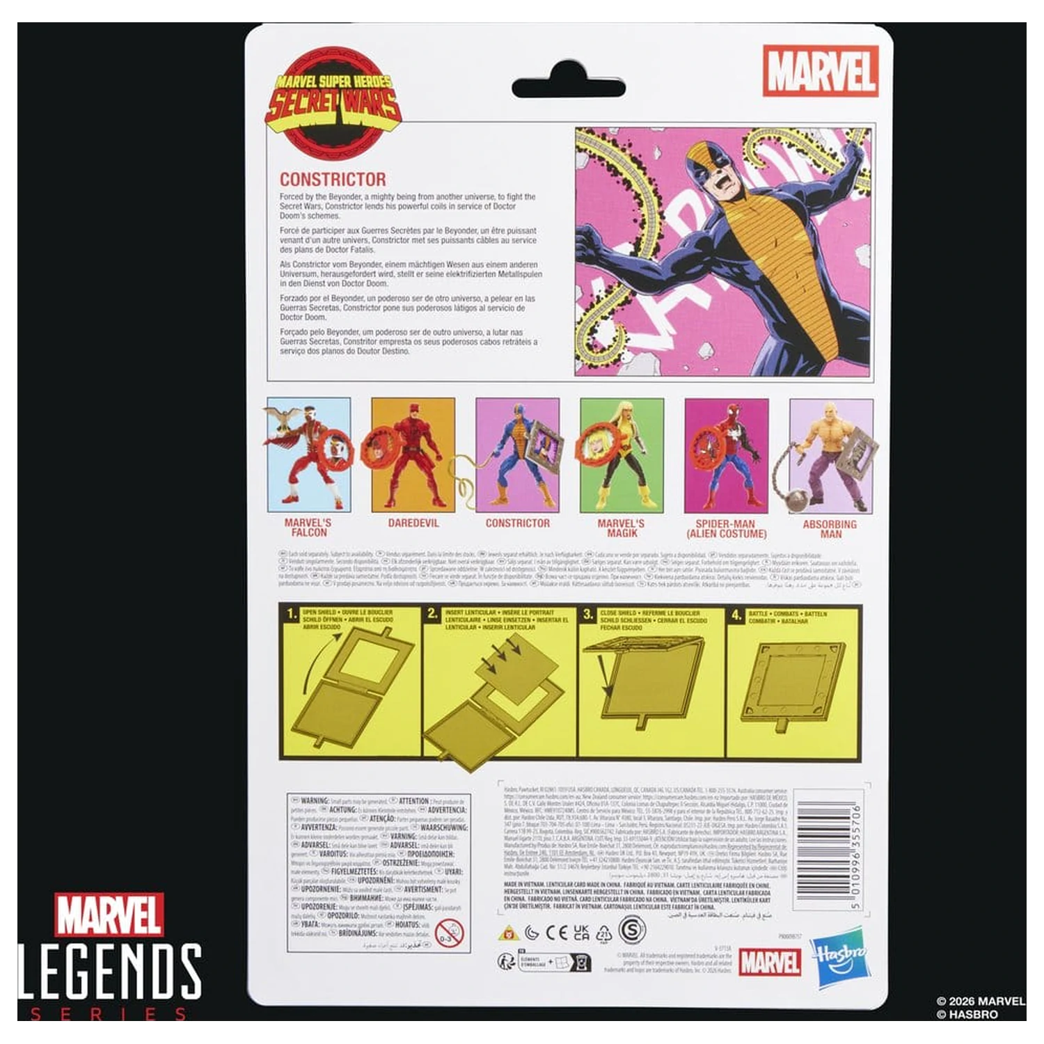 Marvel Legends Series Secret Wars figurka Constrictor 15cm zdjęcie produktu