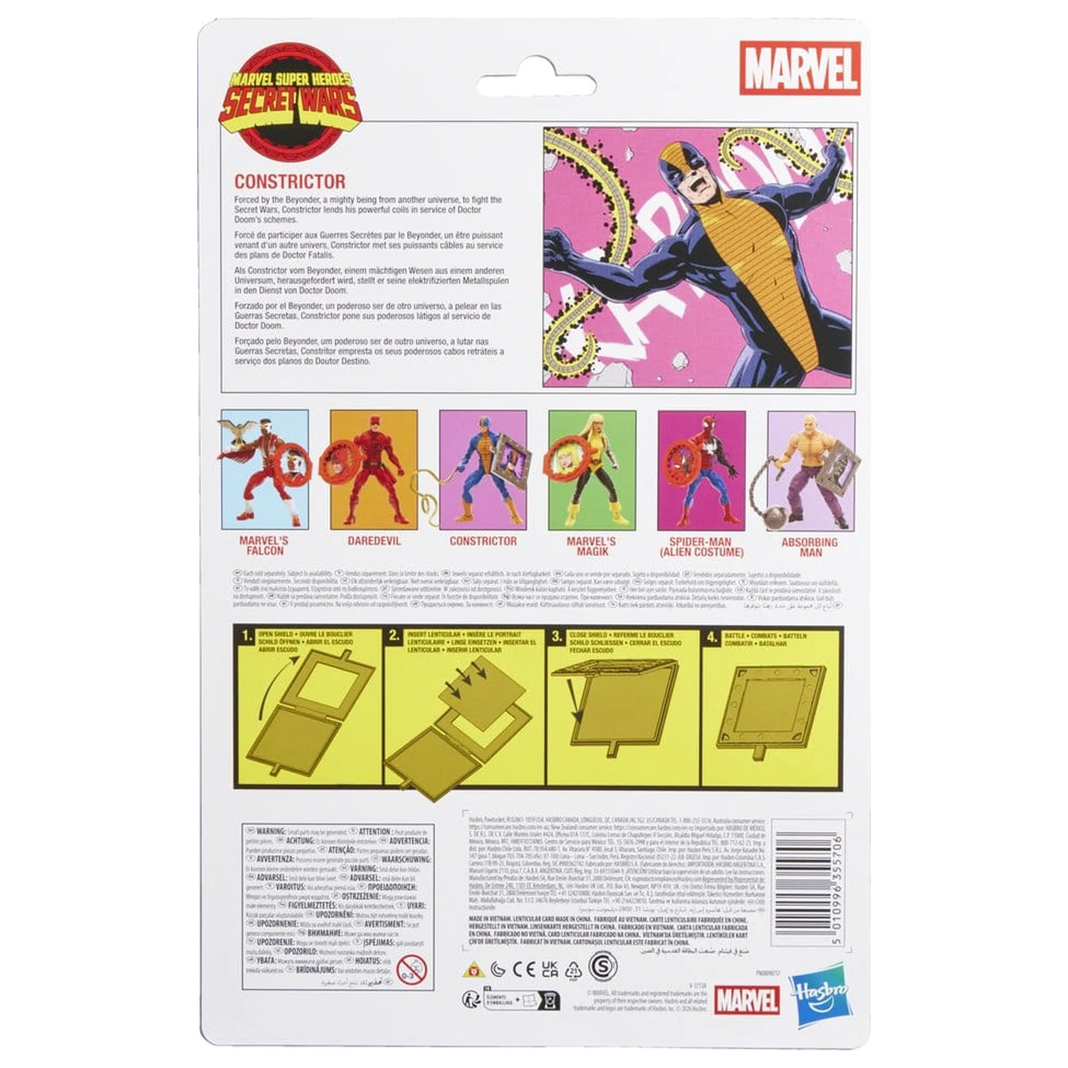Marvel Legends Series Secret Wars figurka Constrictor 15cm zdjęcie produktu