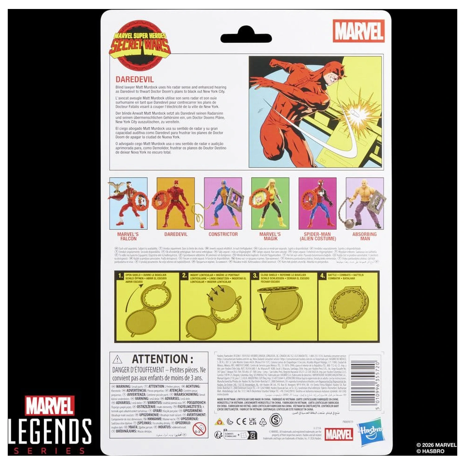 Marvel Legends Series Secret Wars Daredevil figurka 15 cm zdjęcie produktu
