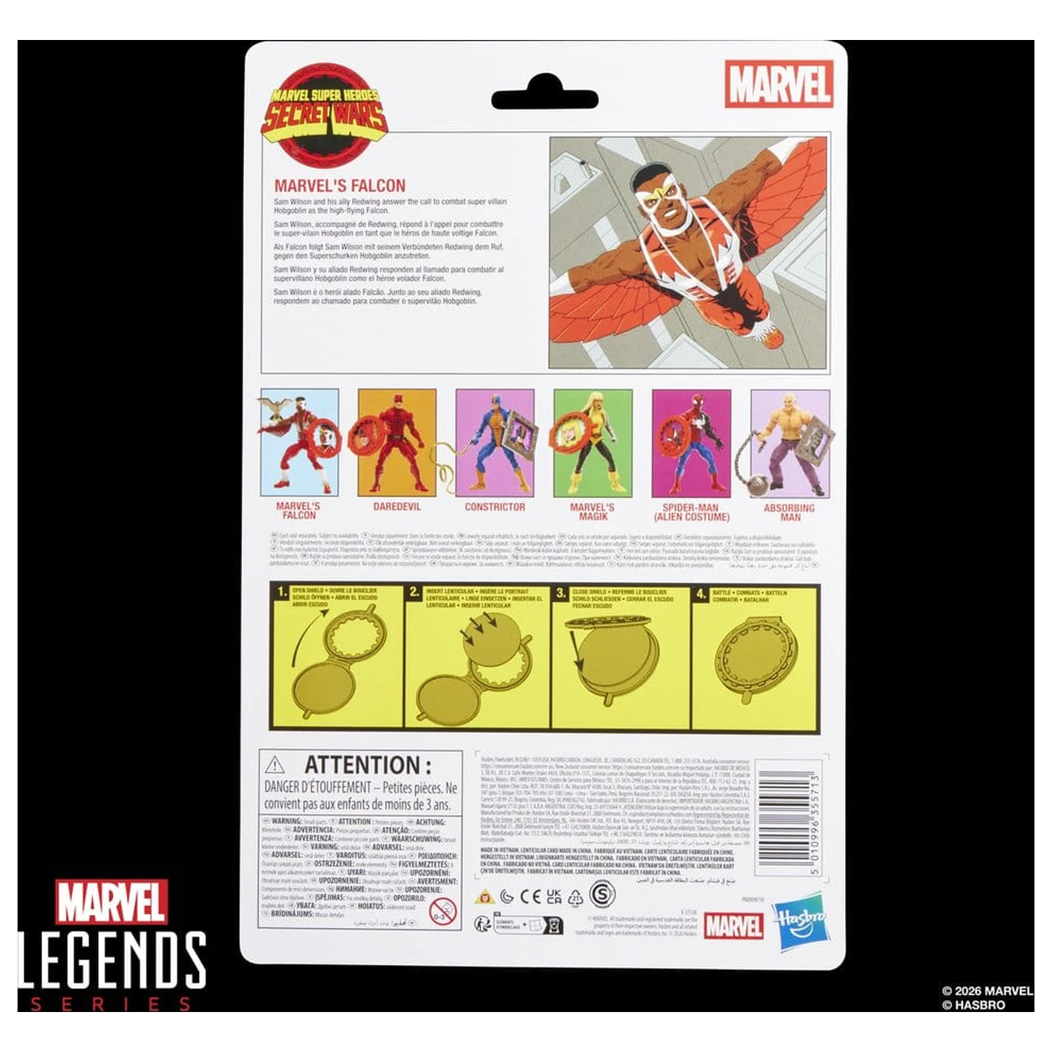Marvel Legends Series Secret Wars figurka Marvel's Falcon 15cm zdjęcie produktu