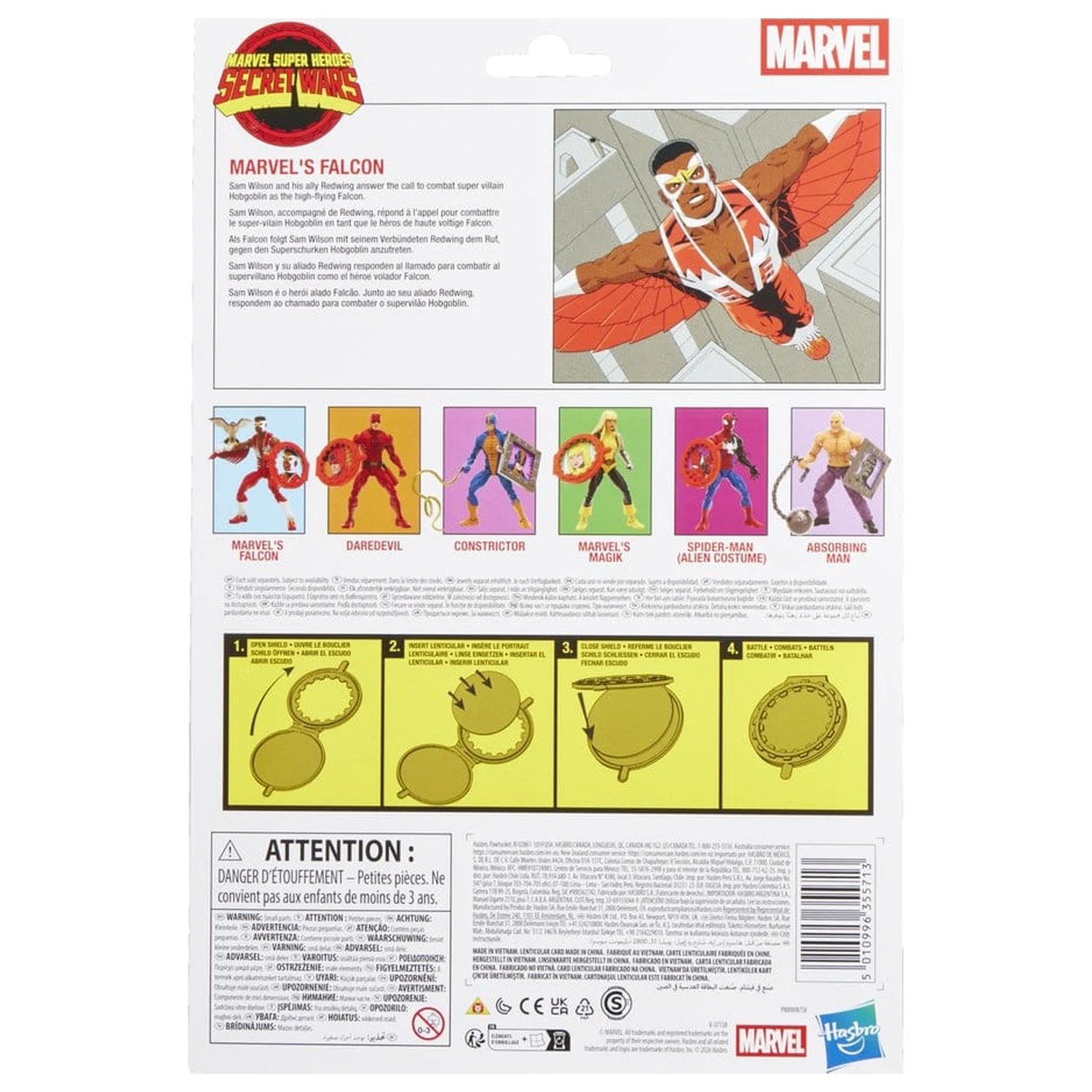 Marvel Legends Series Secret Wars figurka Marvel's Falcon 15cm zdjęcie produktu