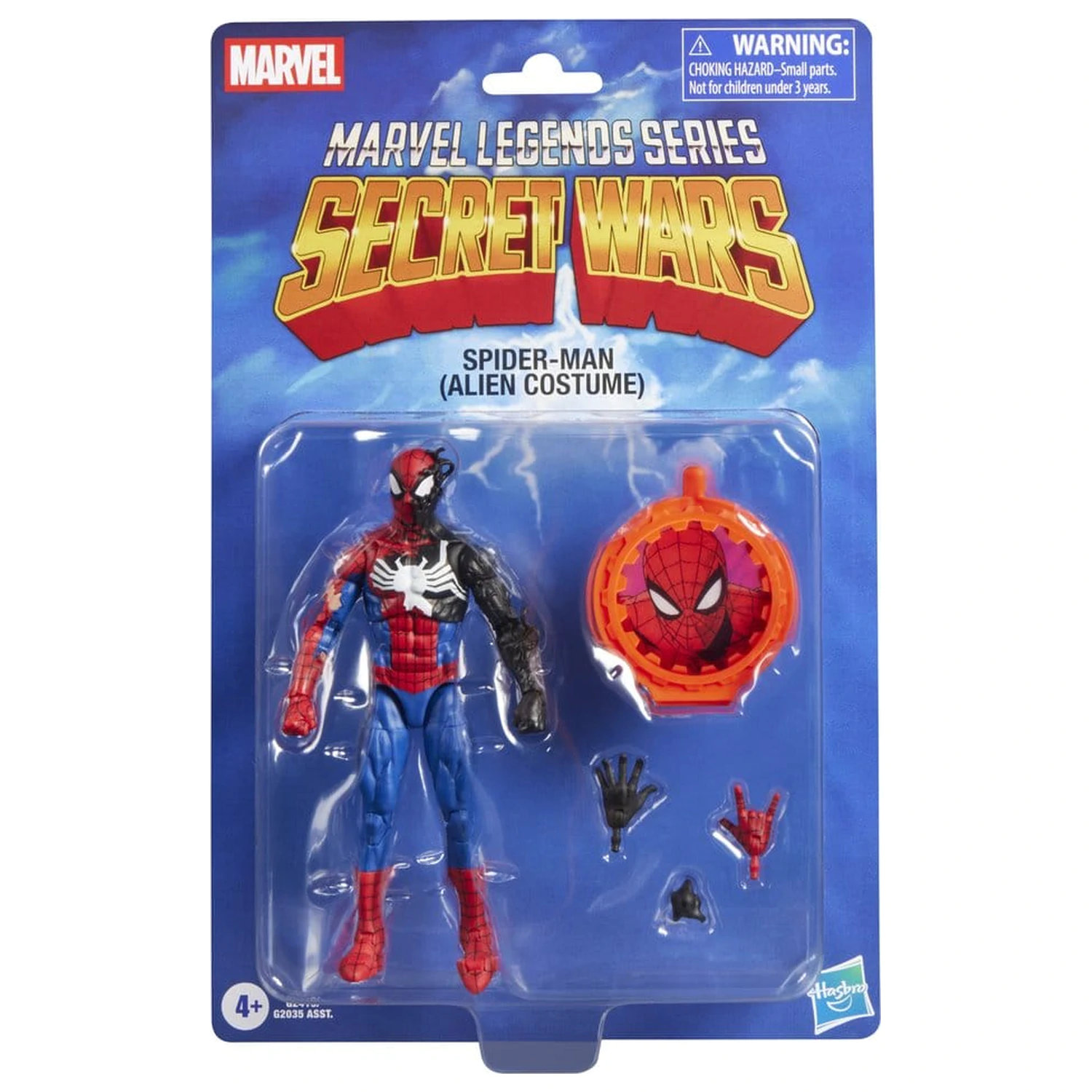 Marvel Legends Series Secret Wars Spiderman Alien Costume figurka 15cm zdjęcie produktu