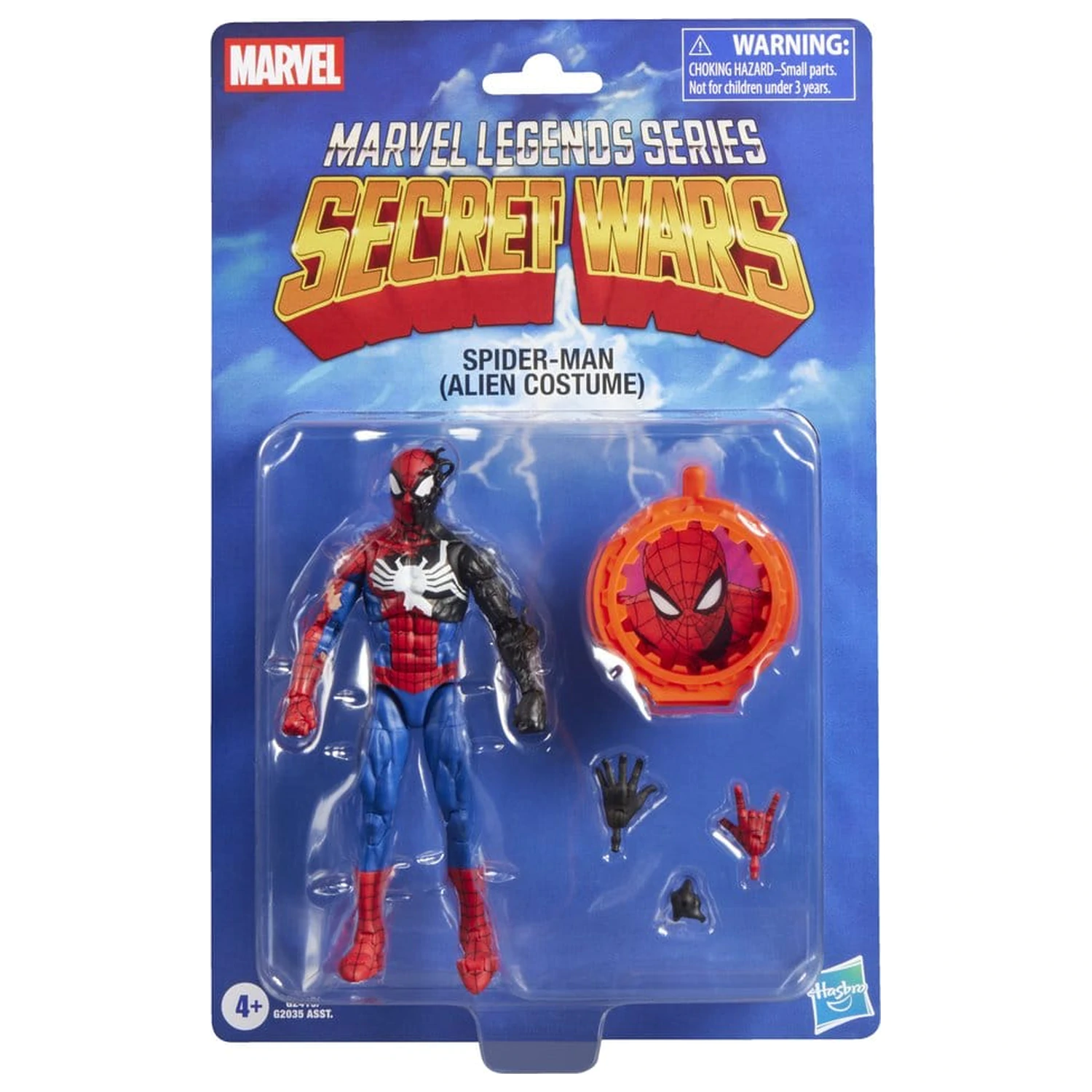 Marvel Legends Series Secret Wars Spiderman Alien Costume figurka 15cm zdjęcie produktu