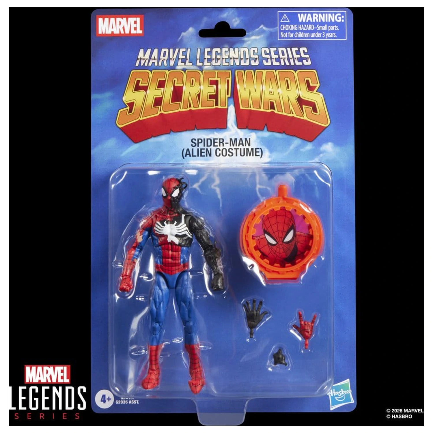 Marvel Legends Series Secret Wars Spiderman Alien Costume figurka 15cm zdjęcie produktu