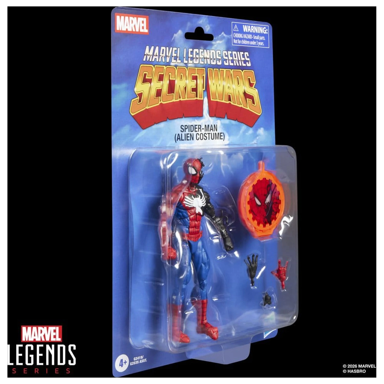 Marvel Legends Series Secret Wars Spiderman Alien Costume figurka 15cm zdjęcie produktu