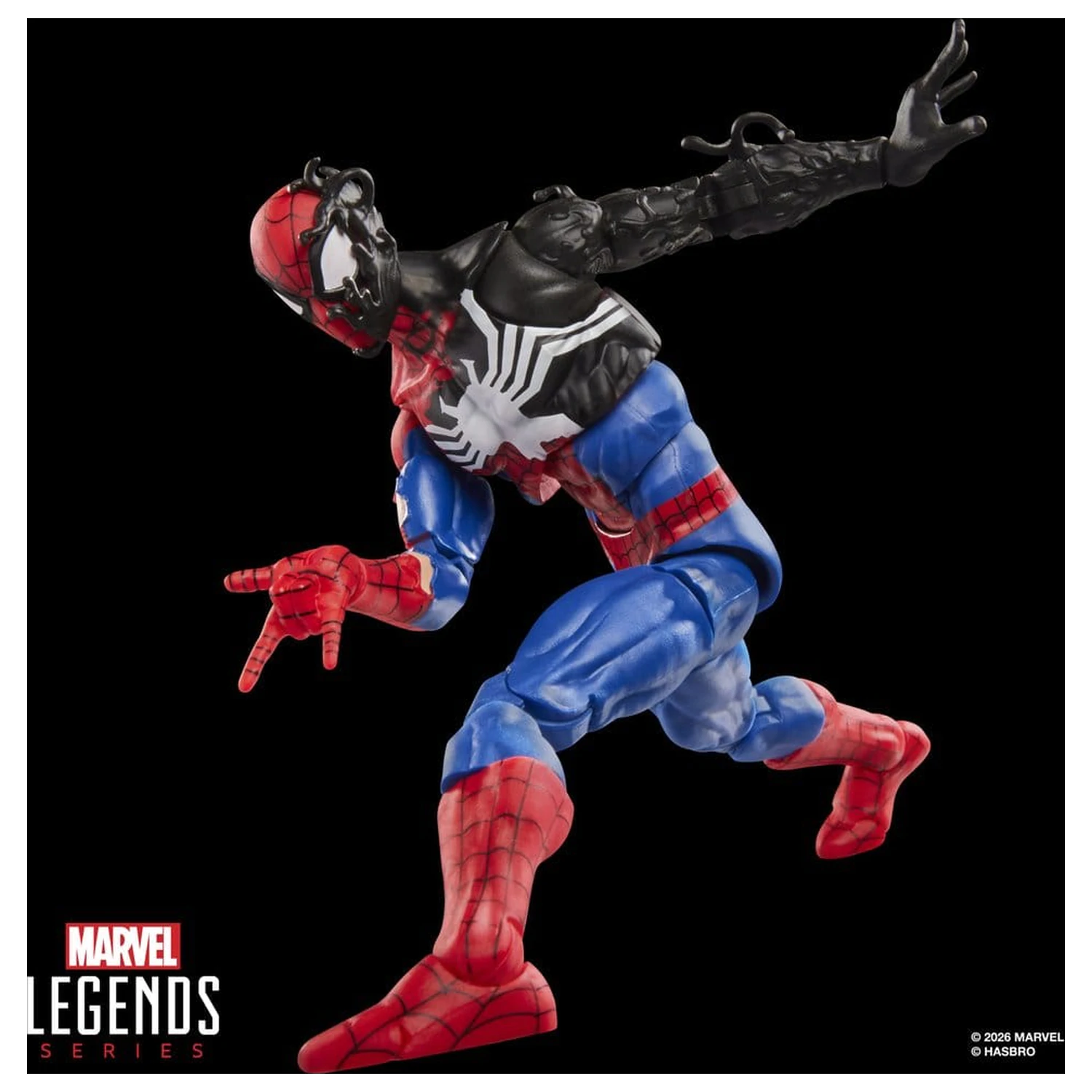 Marvel Legends Series Secret Wars Spiderman Alien Costume figurka 15cm zdjęcie produktu