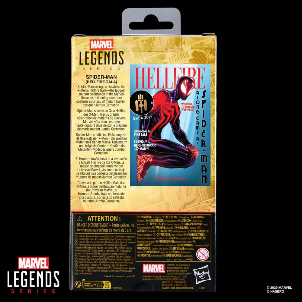 Marvel Legends Series Spider-Man Hellfire Gala X-Men: figurka Hellfire 15 cm zdjęcie produktu