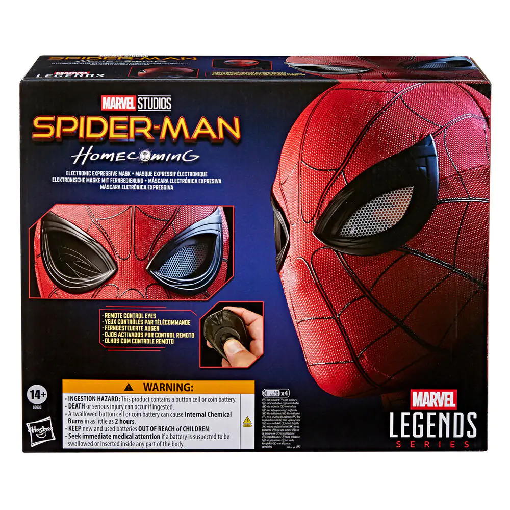 Elektroniczna maska Marvel Legends Series Spider-Man: Homecoming zdjęcie produktu