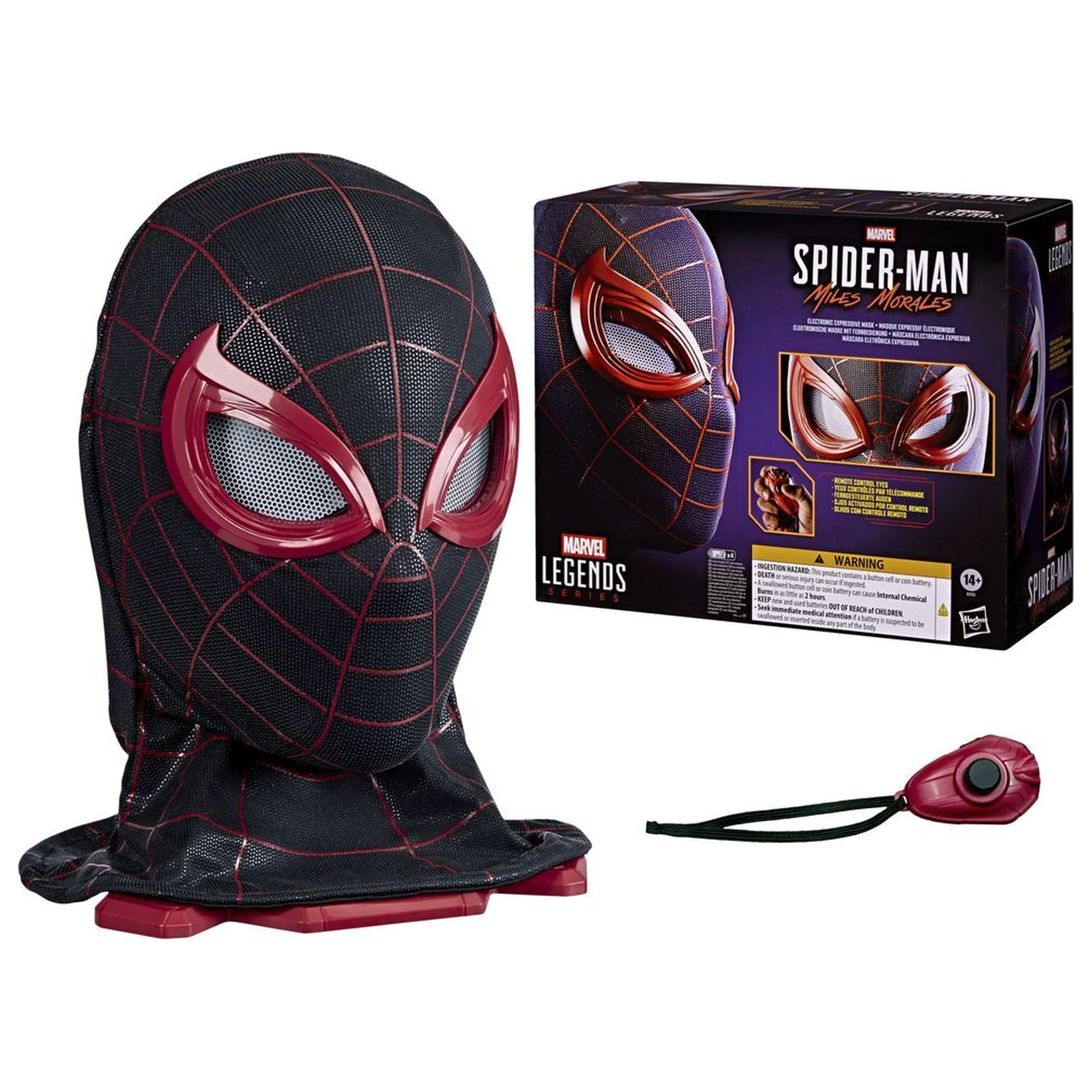 Marvel Legends Series Spider-Man Miles Morales elektroniczna maska zdjęcie produktu