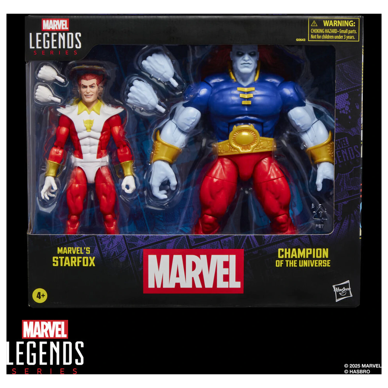 Marvel Legends Series Starfox i Champion of the Universe pack 2 figurki 15 cm zdjęcie produktu