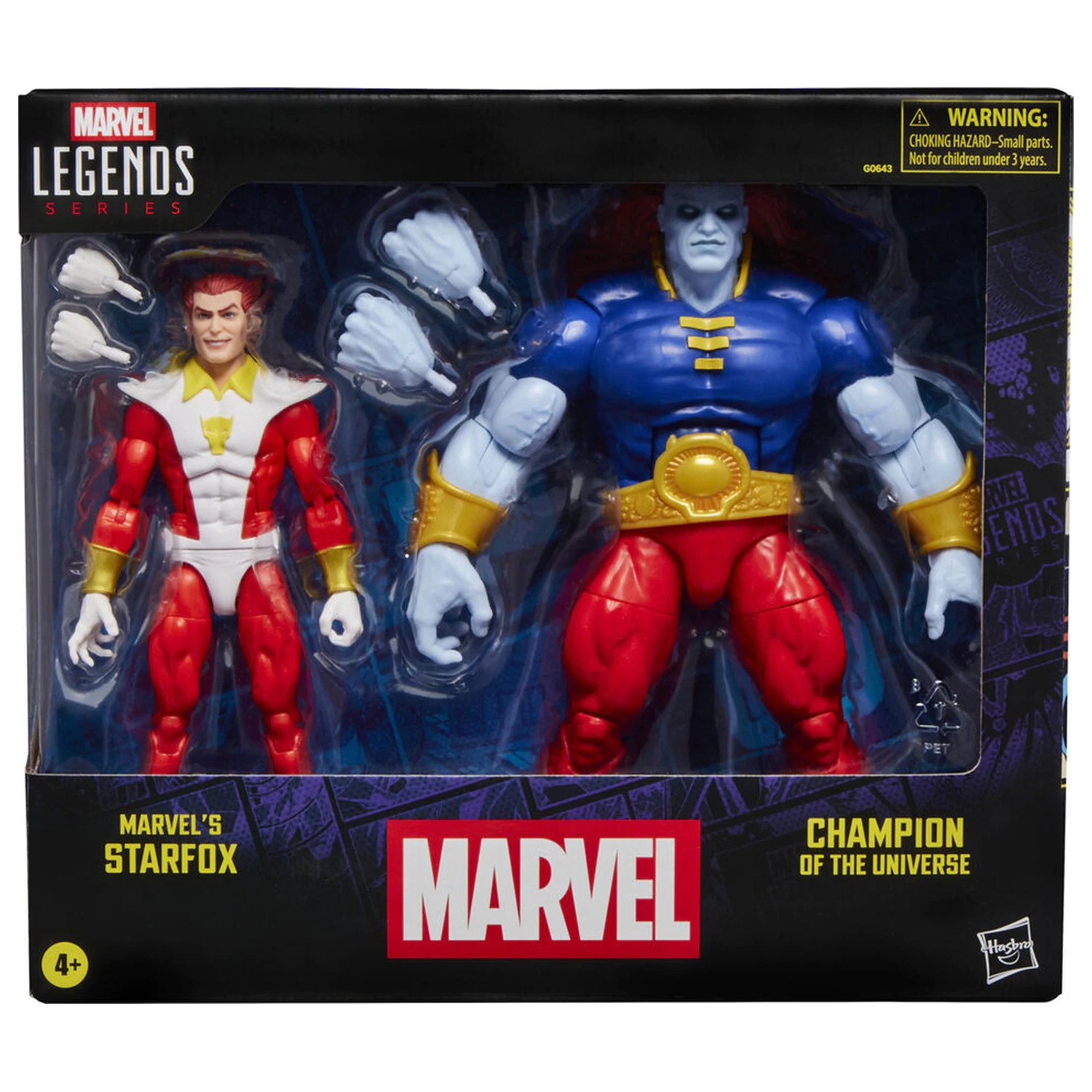 Marvel Legends Series Starfox i Champion of the Universe pack 2 figurki 15 cm zdjęcie produktu