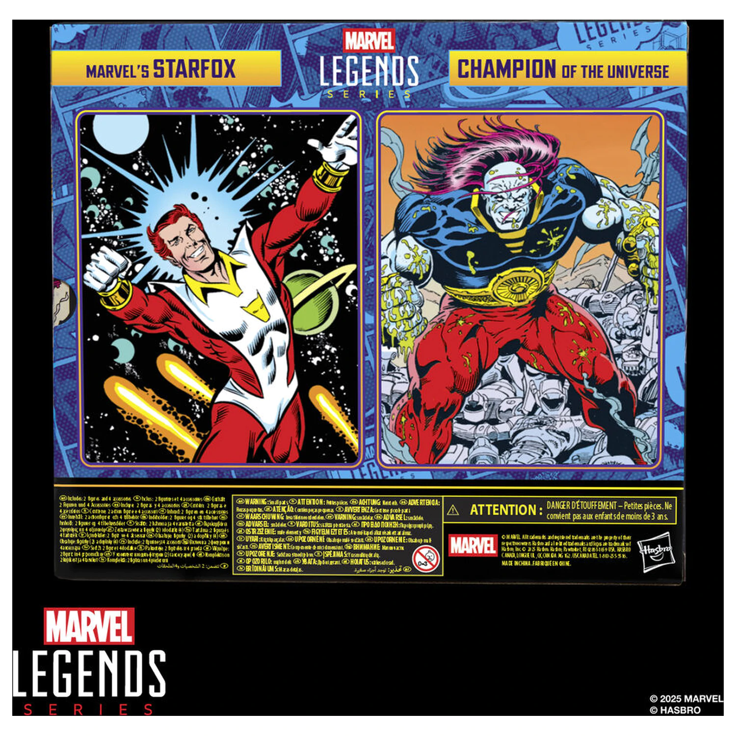 Marvel Legends Series Starfox i Champion of the Universe pack 2 figurki 15 cm zdjęcie produktu