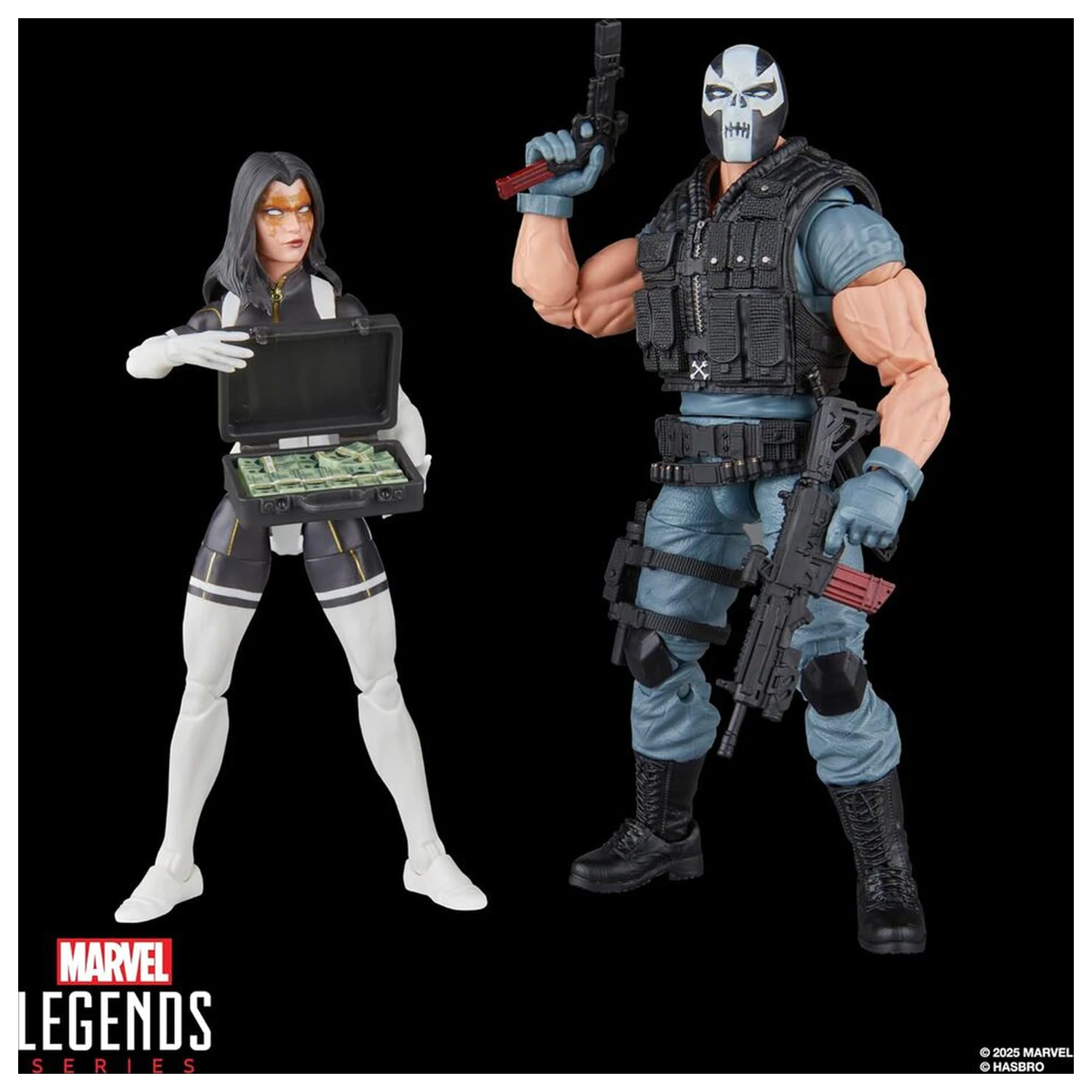 Marvel Legends Series Super Villains Madame Masque i Crossbones pack 2 figurki 15cm zdjęcie produktu
