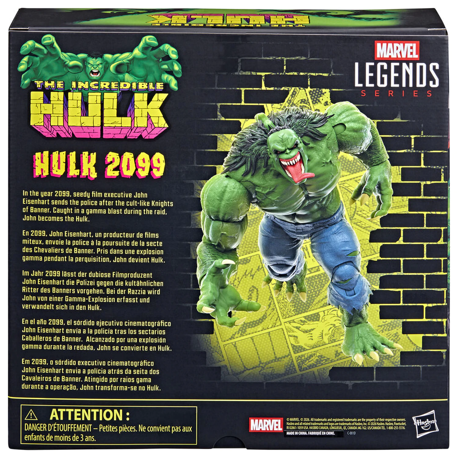 Marvel Legends Series The Incredible Hulk - figurka Hulk 2099 15cm zdjęcie produktu