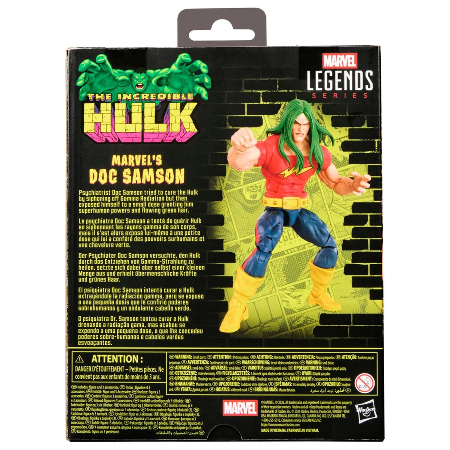 Marvel Legends Series The Incredible Hulk Marvels DOC Samson figurka 15cm zdjęcie produktu