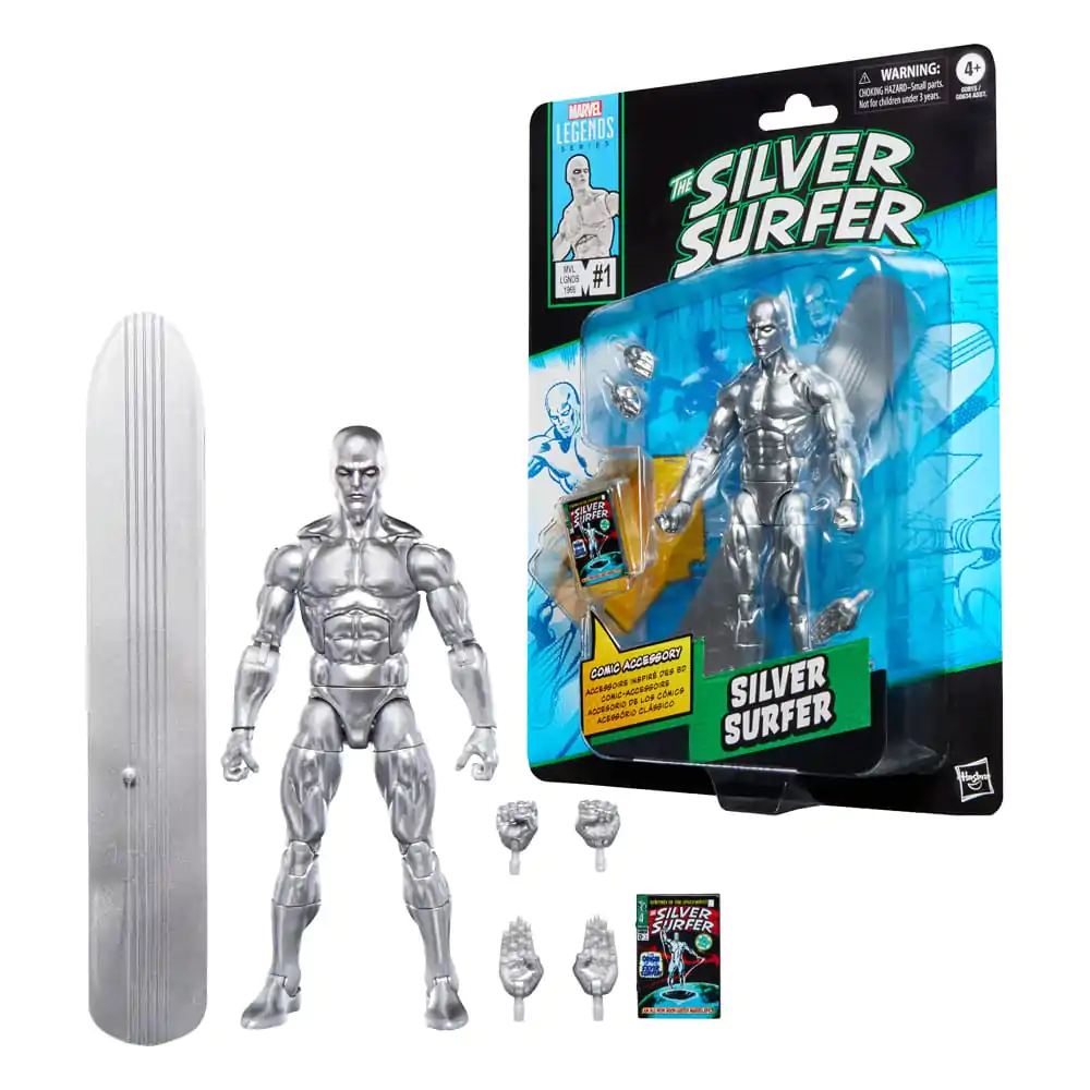 Marvel Legends Series The Silver Surfer - figurka Silver Surfer 15 cm zdjęcie produktu