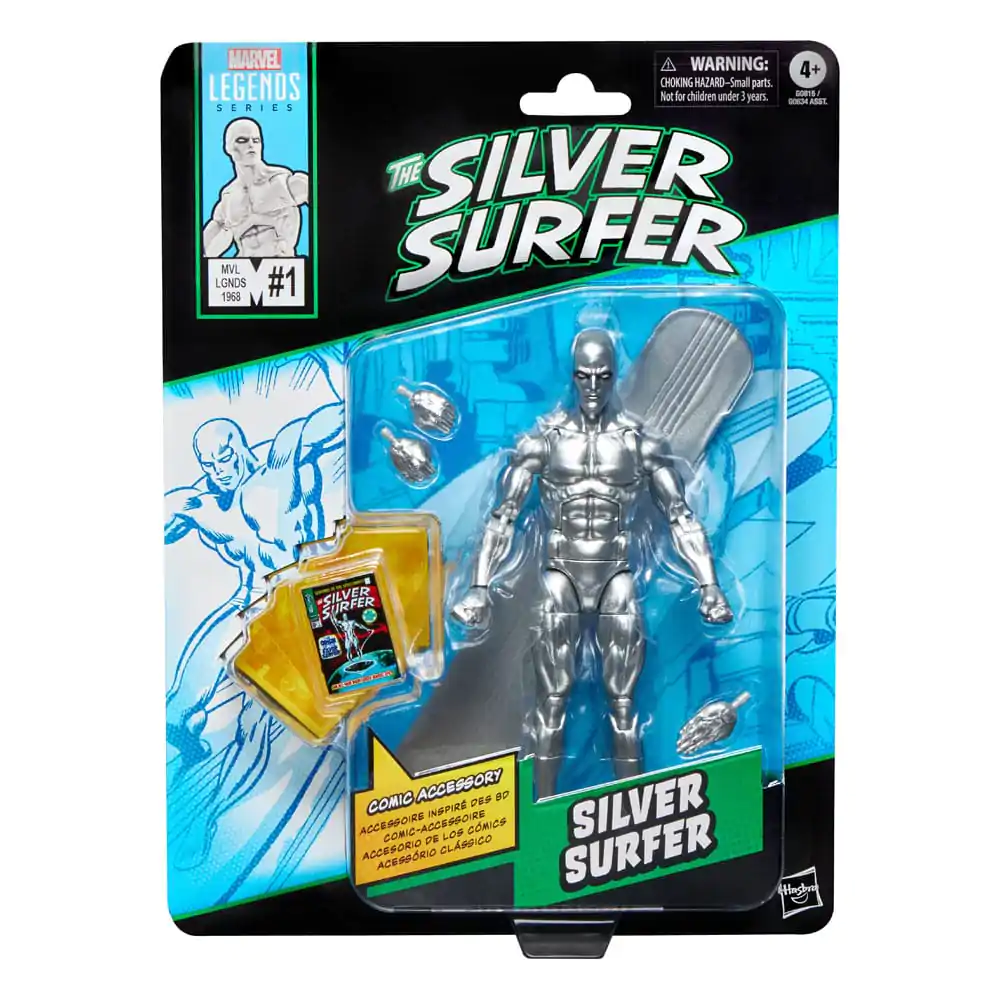 Marvel Legends Series The Silver Surfer - figurka Silver Surfer 15 cm zdjęcie produktu