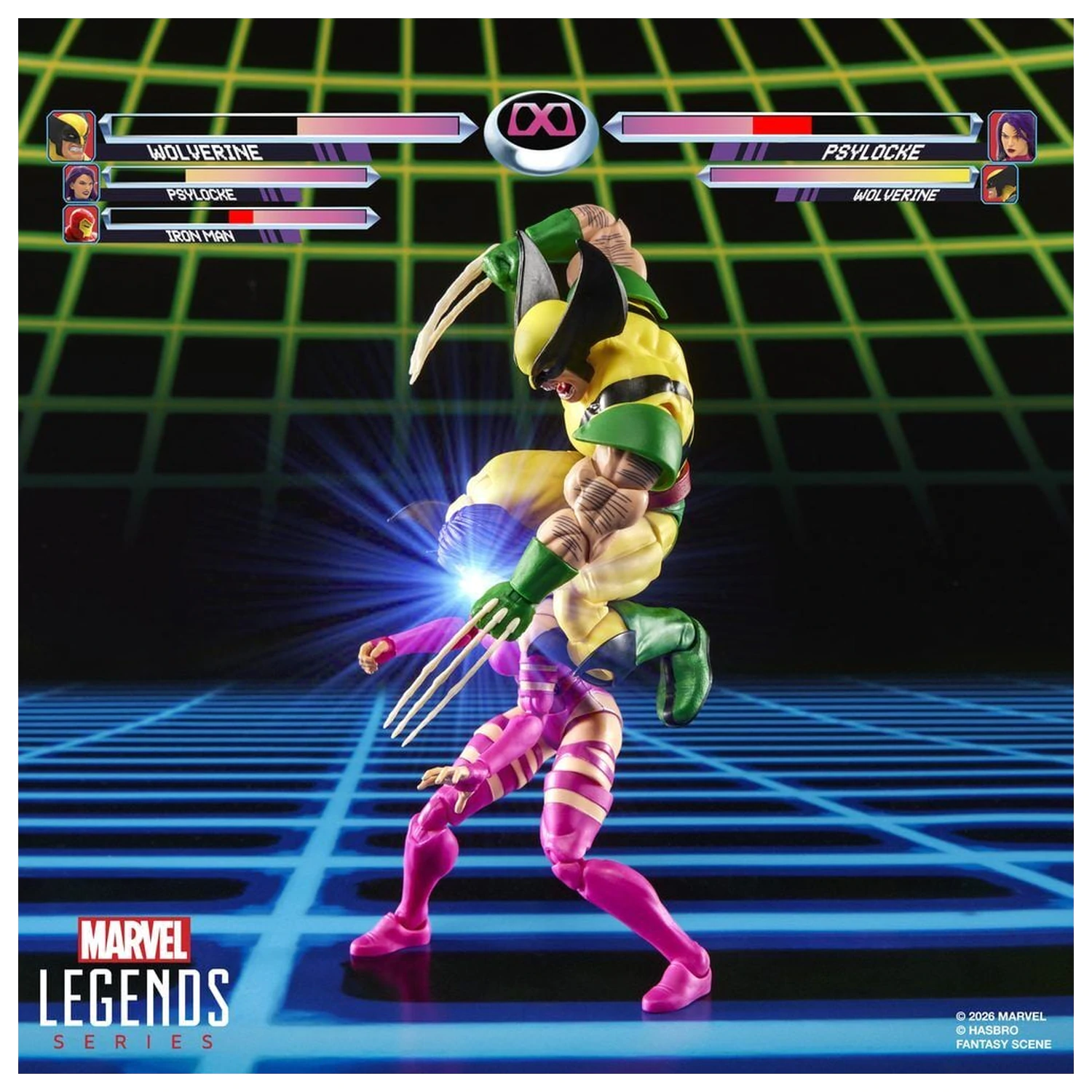 Marvel Legends Series Wolverine Vs Psylocke pack 2 figurki 15cm zdjęcie produktu