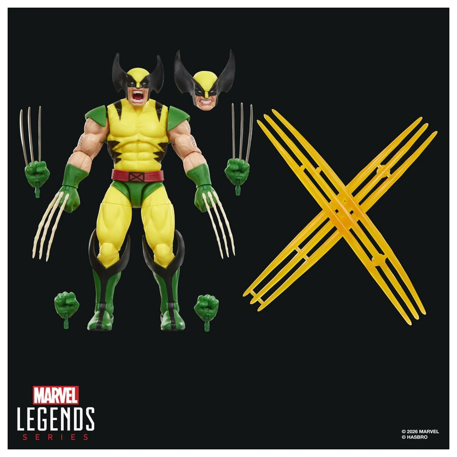 Marvel Legends Series Wolverine Vs Psylocke pack 2 figurki 15cm zdjęcie produktu