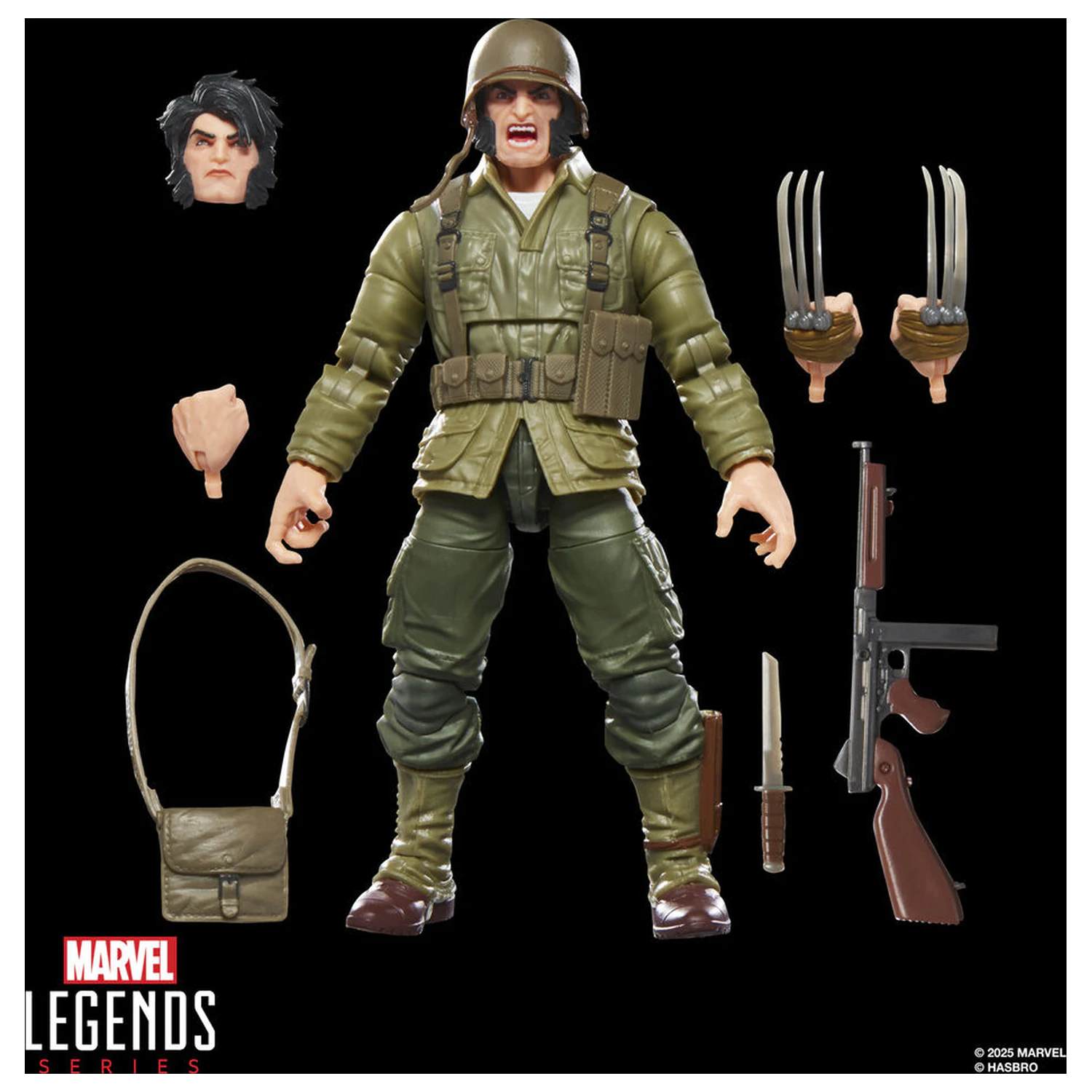 Marvel Legends Series Figurka Wolverine Wwil Logan 15cm zdjęcie produktu