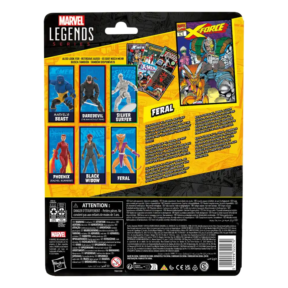 Figurka Marvel Legends Series X-Force Feral 15 cm zdjęcie produktu