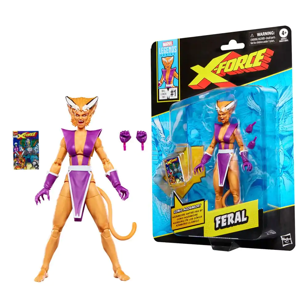 Figurka Marvel Legends Series X-Force Feral 15 cm zdjęcie produktu