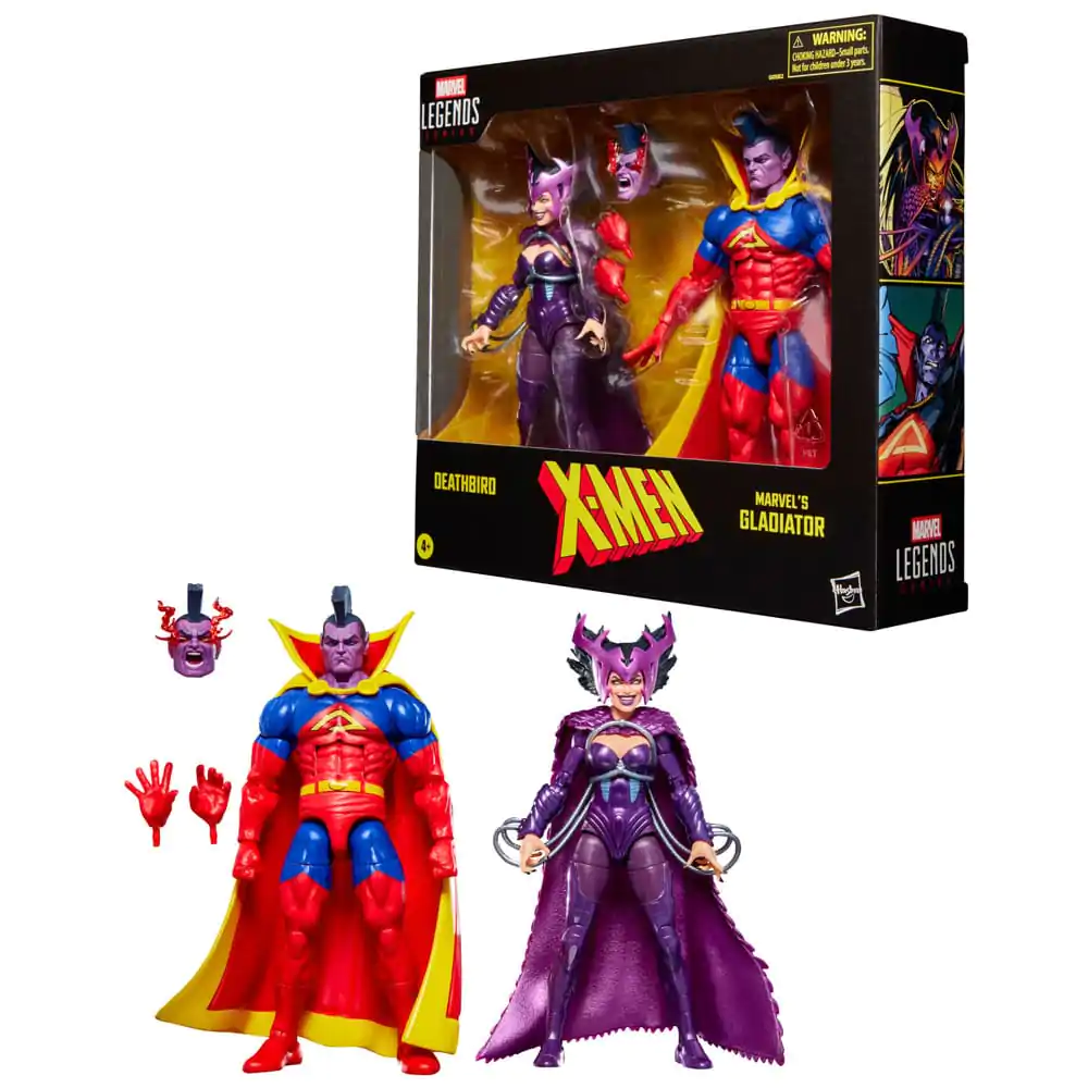 Marvel Legends Series X-Men figurki Deathbird i Gladiator pack 2 figurki 15cm zdjęcie produktu