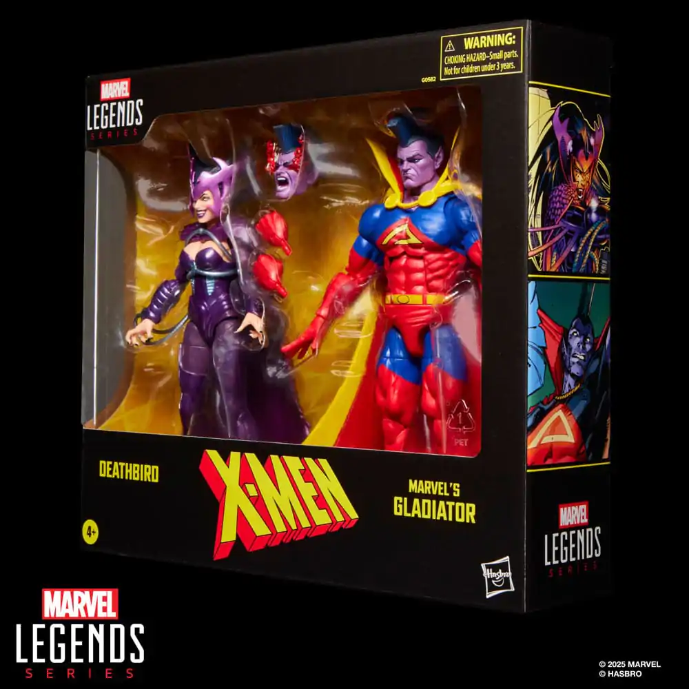 Marvel Legends Series X-Men figurki Deathbird i Gladiator pack 2 figurki 15cm zdjęcie produktu