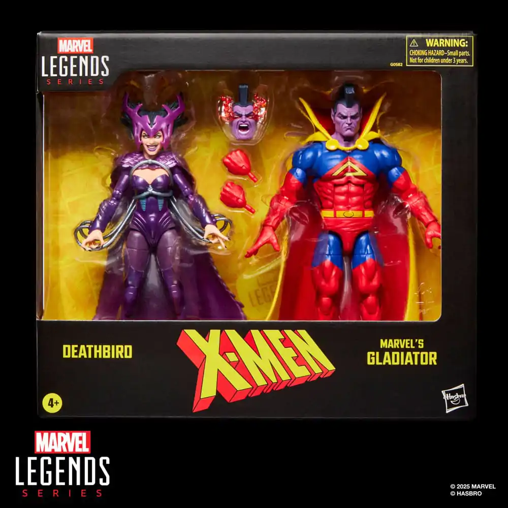 Marvel Legends Series X-Men figurki Deathbird i Gladiator pack 2 figurki 15cm zdjęcie produktu